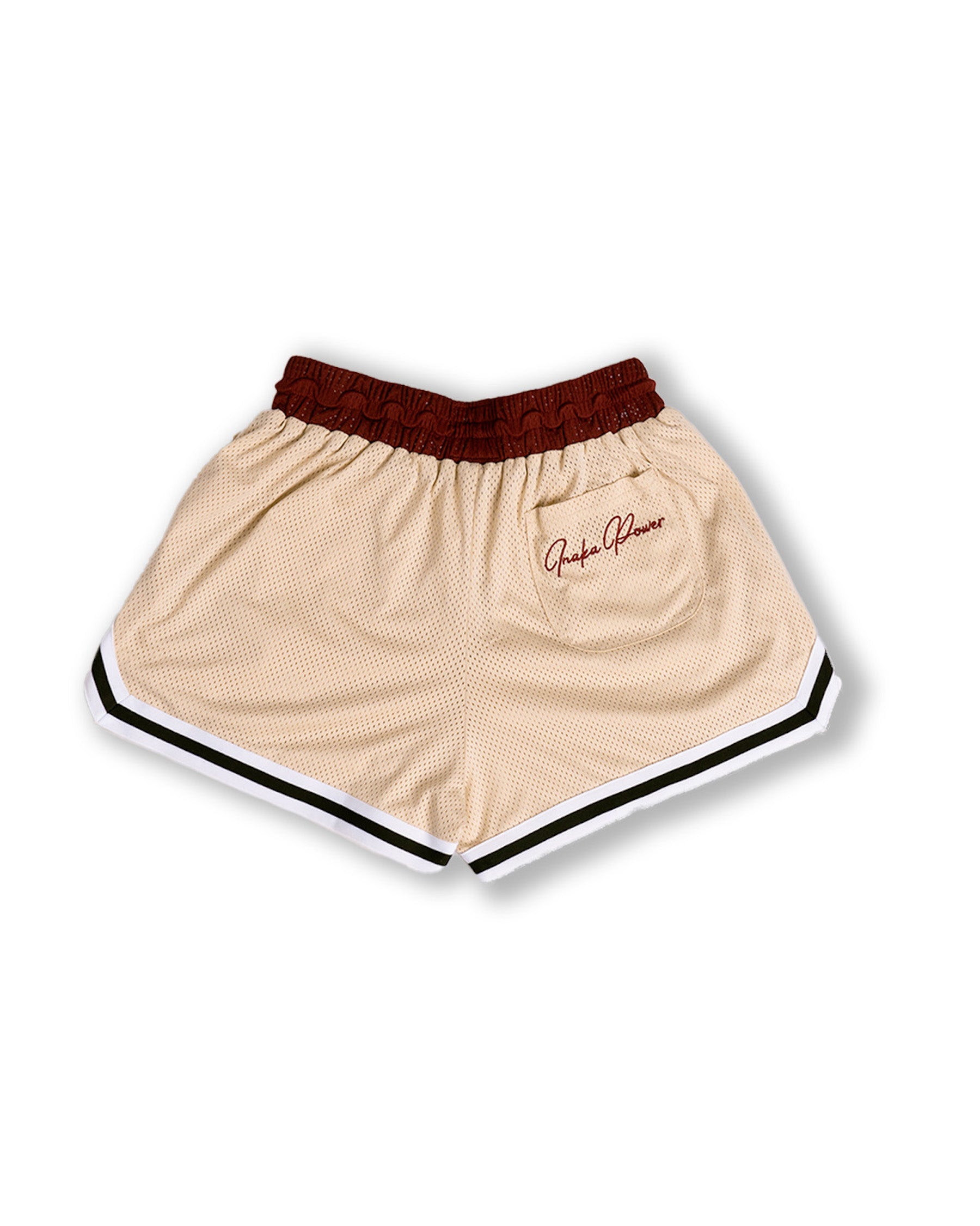 Women's League Mesh Shorts - Beige