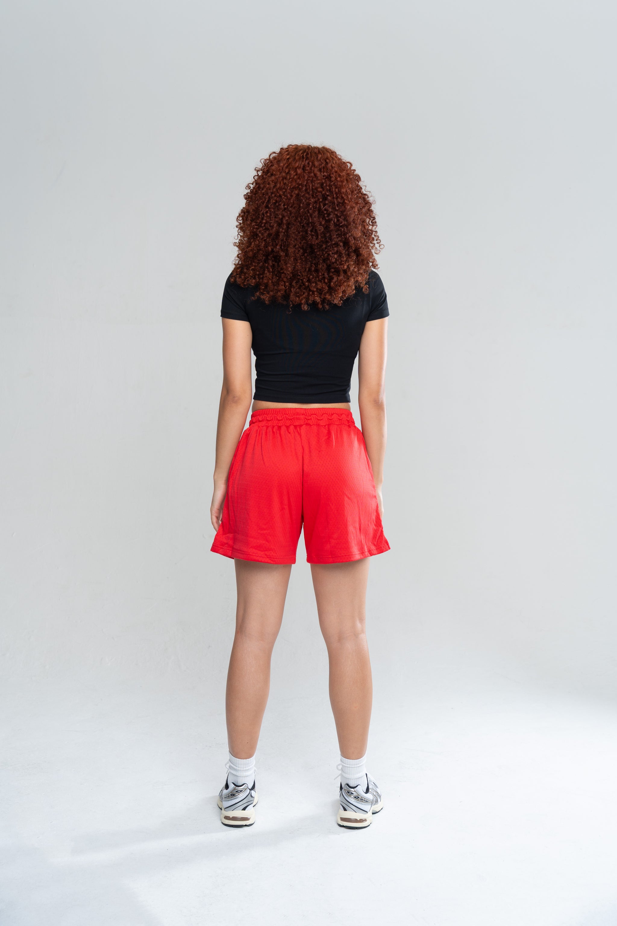 CLASSIC MESH SHORTS - RED