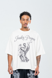 SACRED CROPPED TEE - CREAM