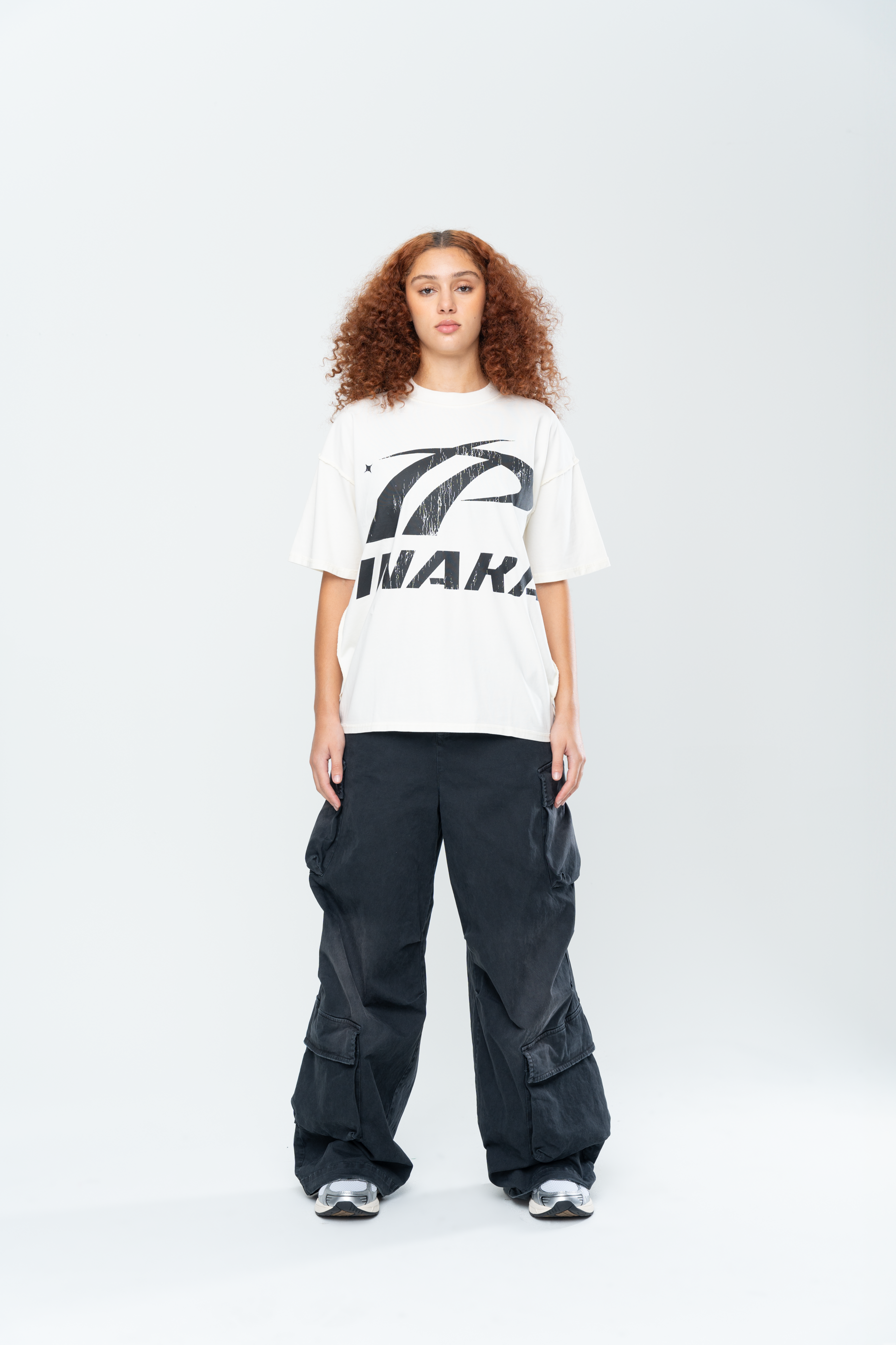 SPORTSWEAR REVERSE TEE - CREAM