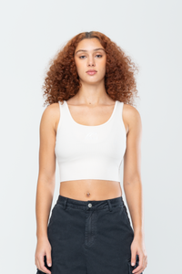 SPORTSWEAR BABY TANK - BEIGE
