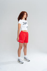 SHOOTING RANGE BABY TEE - WHITE