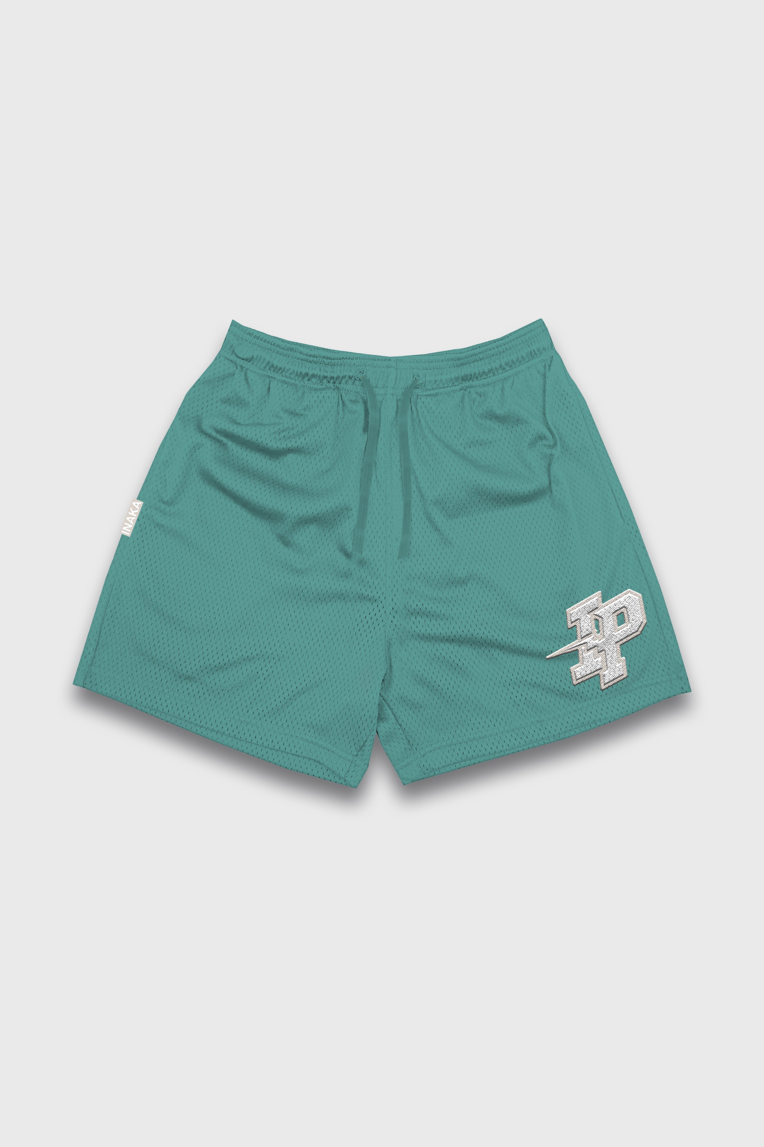 Patch Basic Shorts - Forest Green
