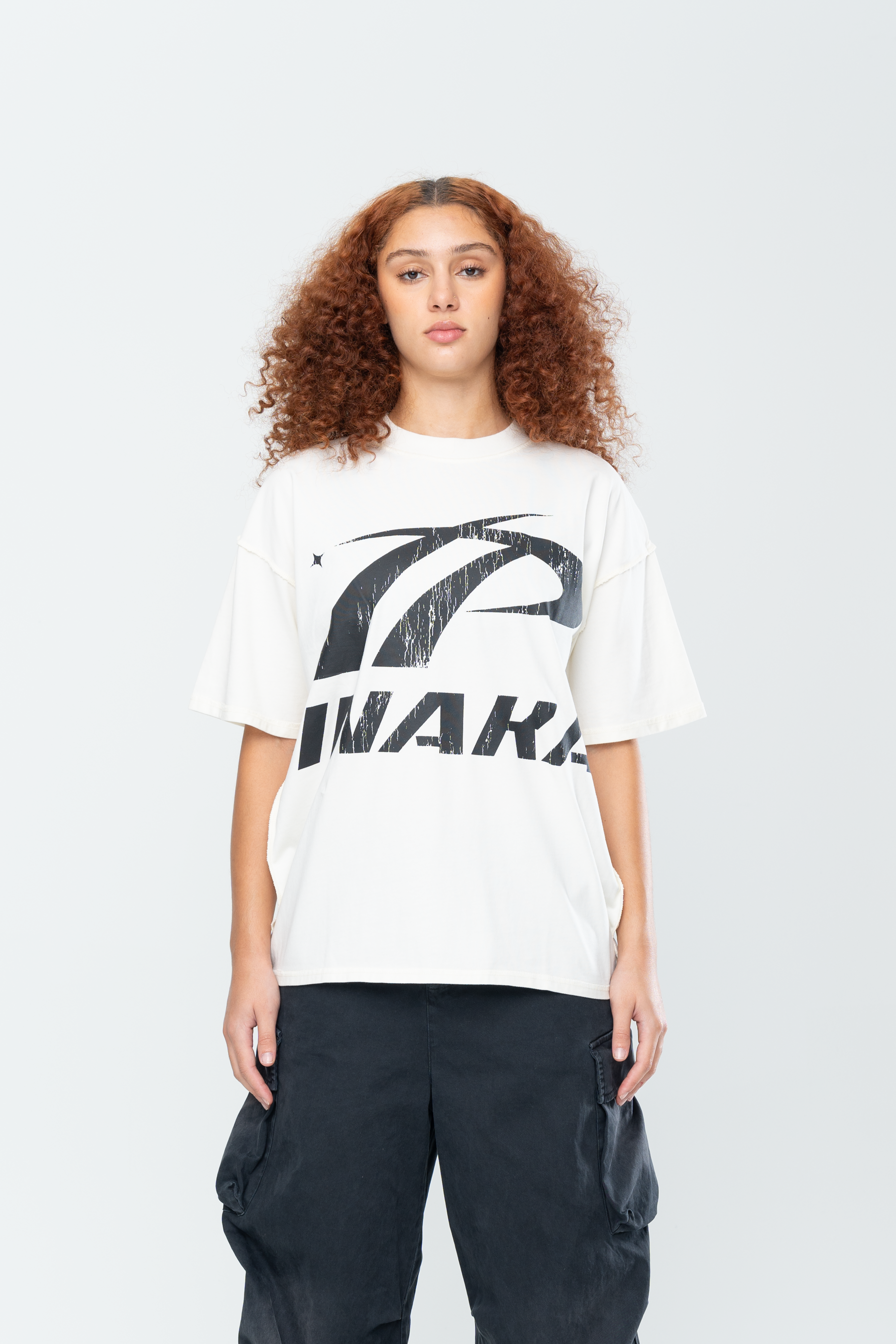 SPORTSWEAR REVERSE TEE - CREAM
