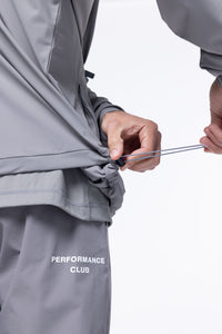 PERFORMANCE CLUB 1/4 ZIP JACKET - GREY