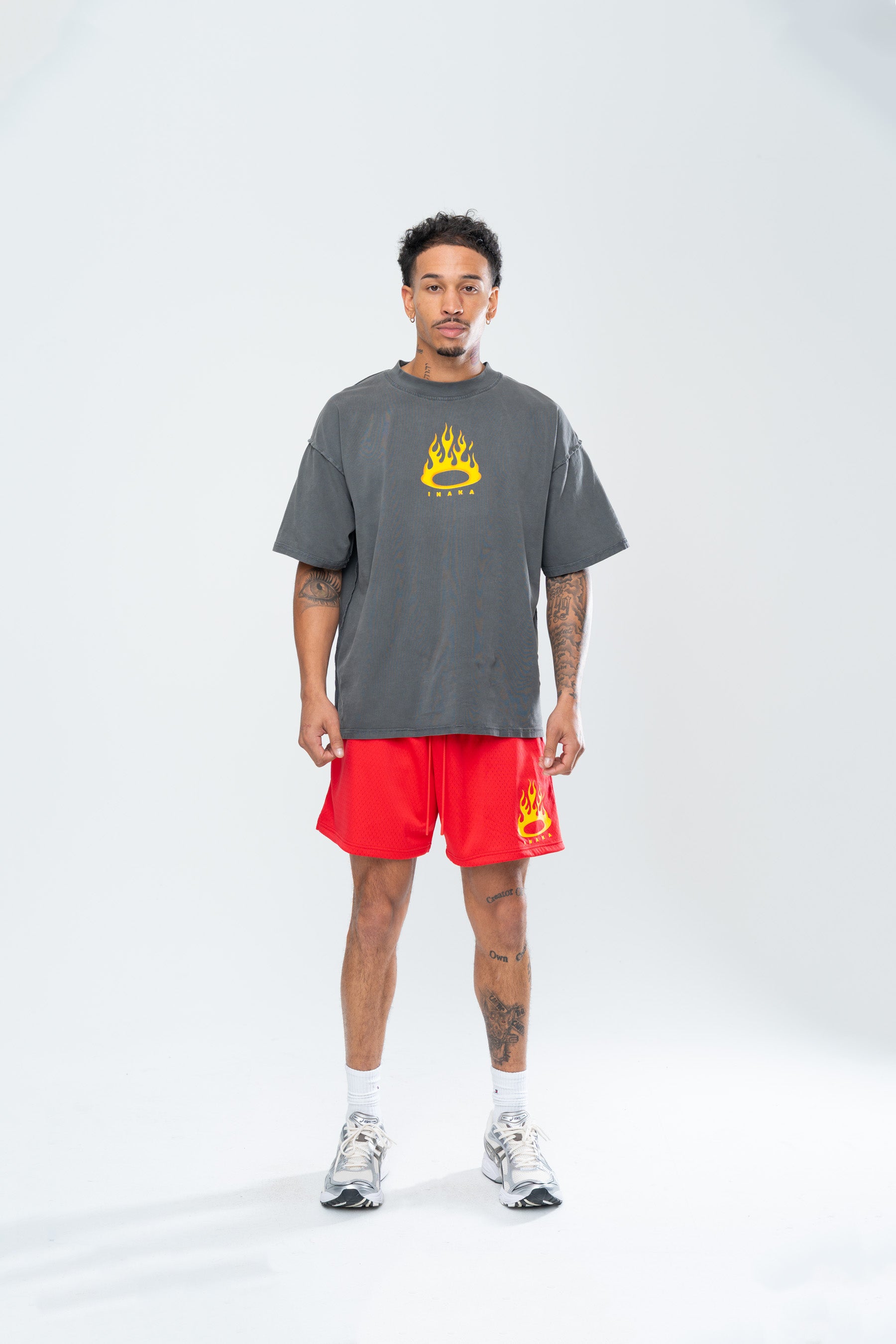 FURY MESH SHORTS - RED