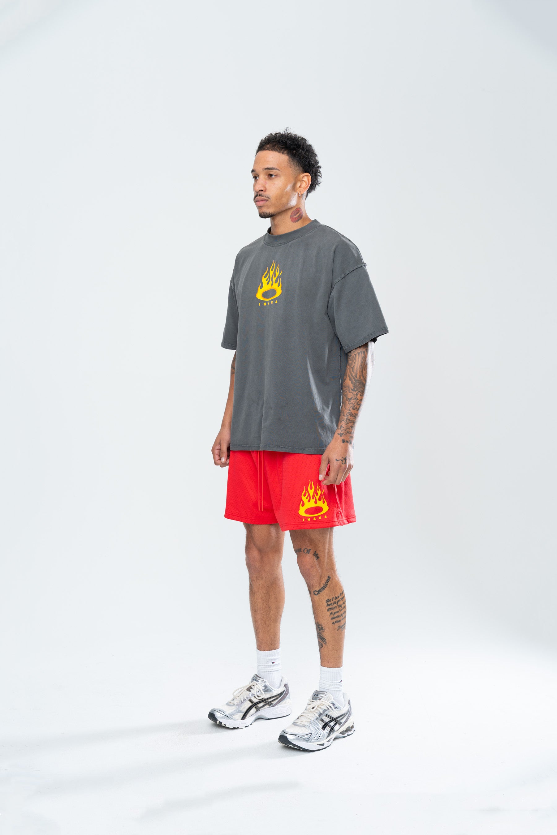 FURY MESH SHORTS - RED