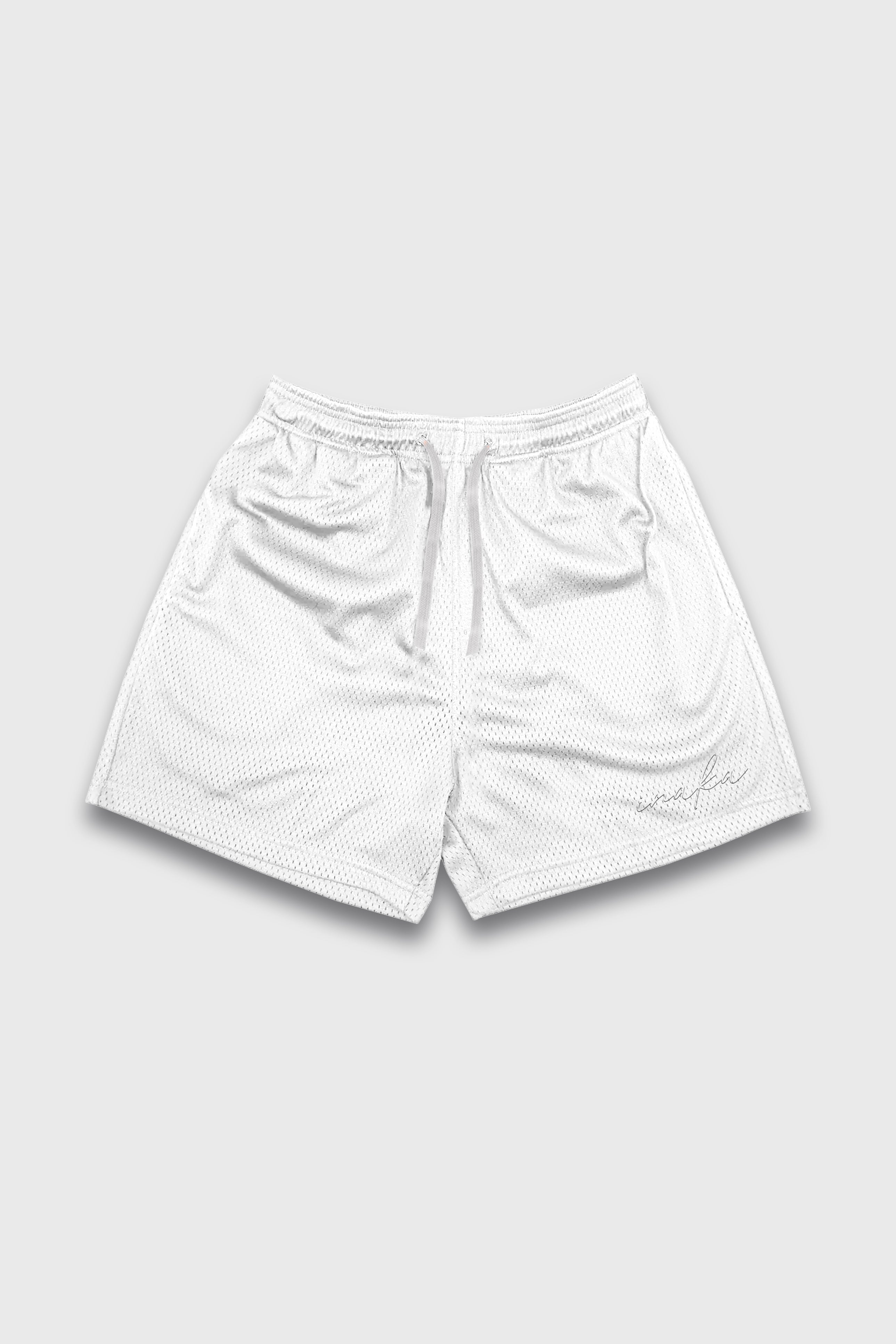 Women's Basic Shorts - Platinum White