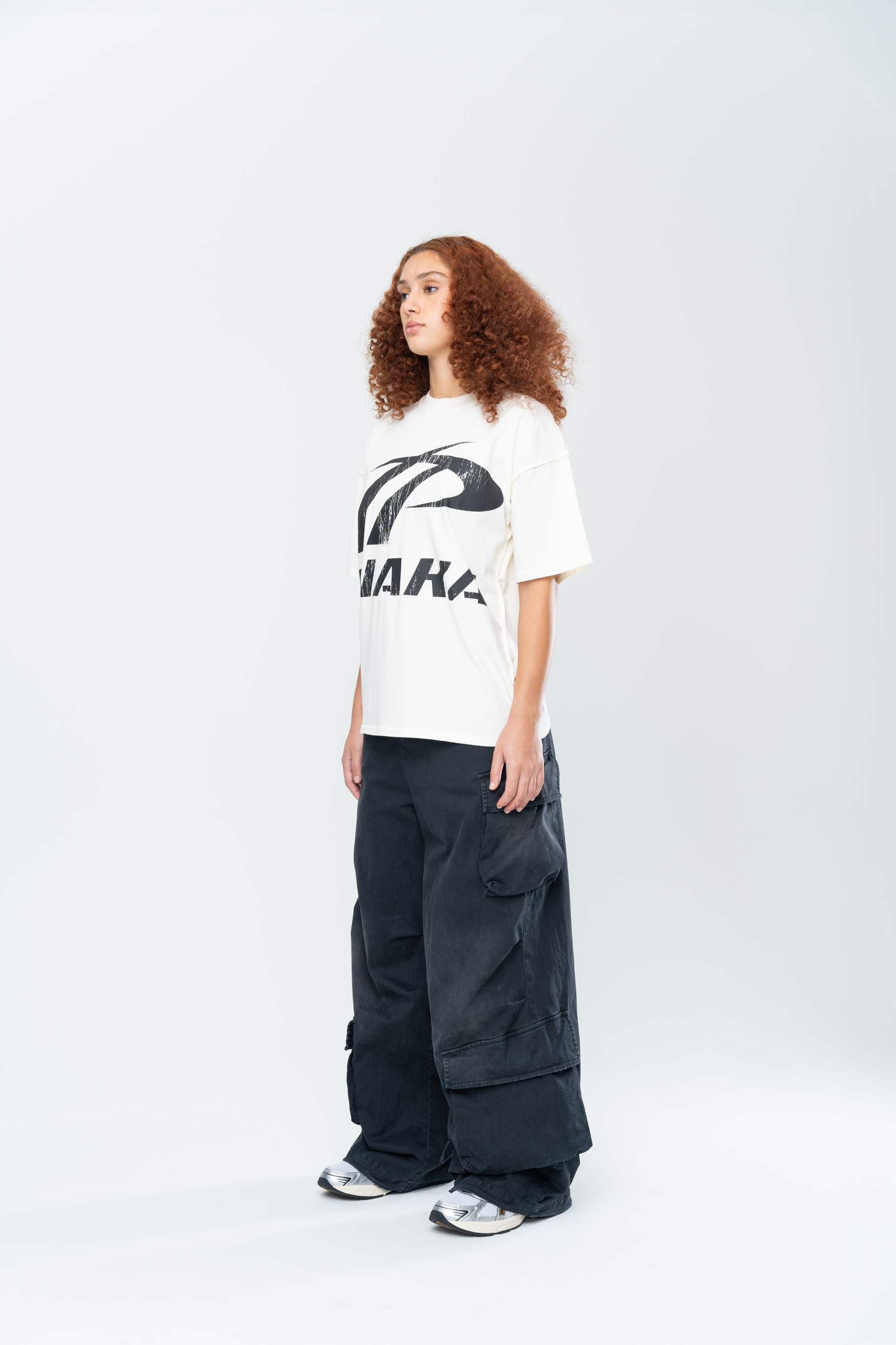 SPORTSWEAR REVERSE TEE - CREAM
