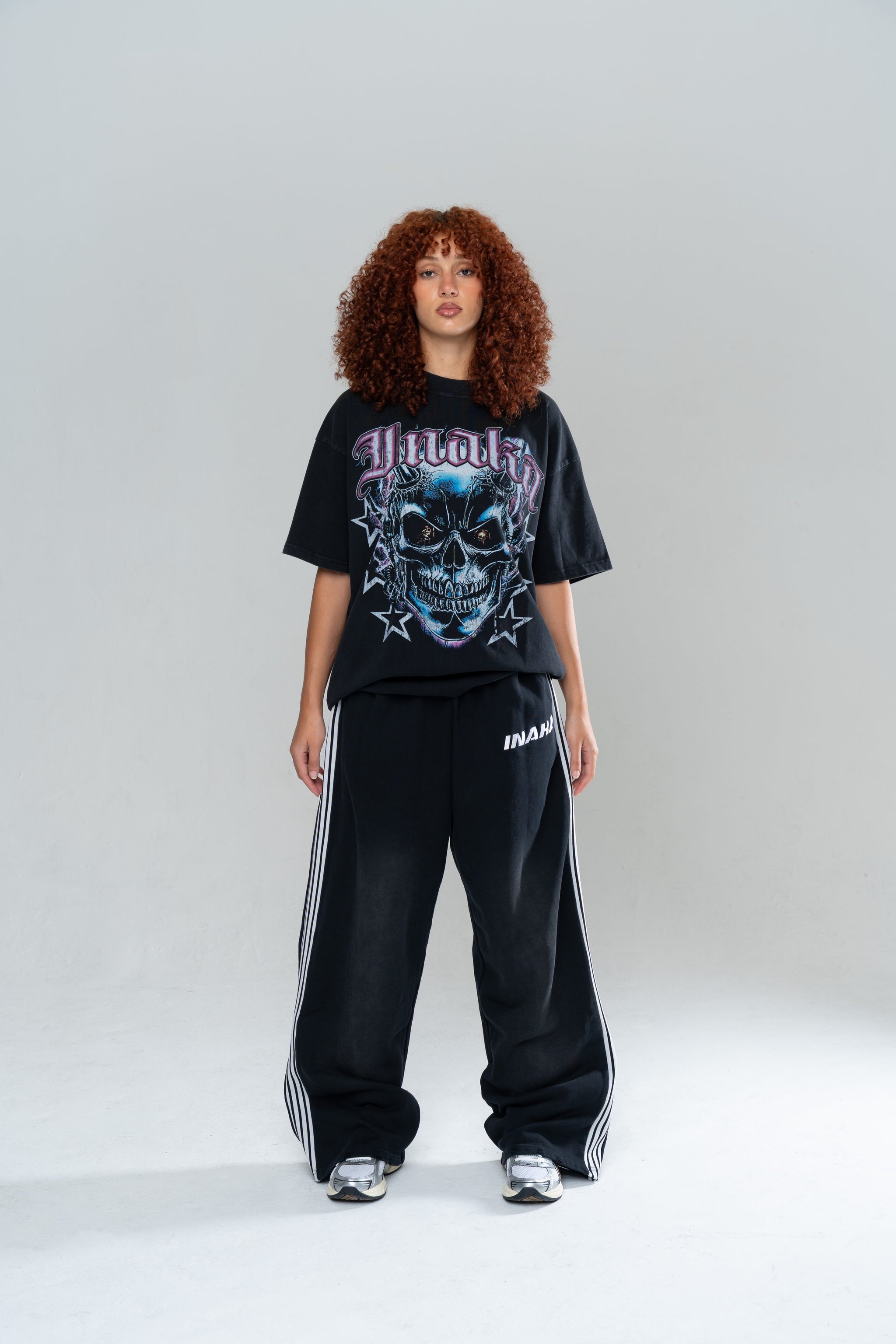 ICONIC BAGGY SWEATPANTS - BLACK