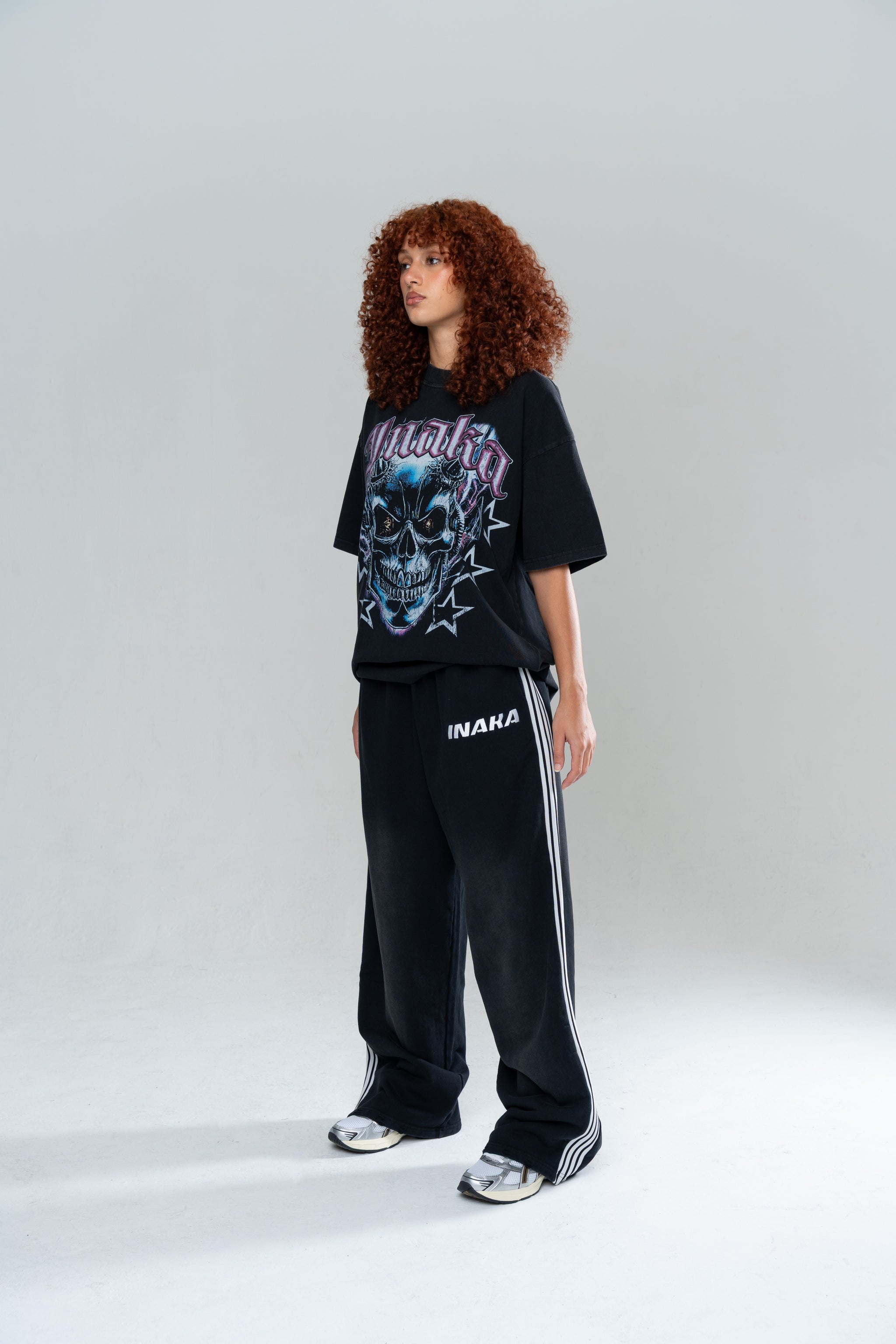 ICONIC BAGGY SWEATPANTS - BLACK