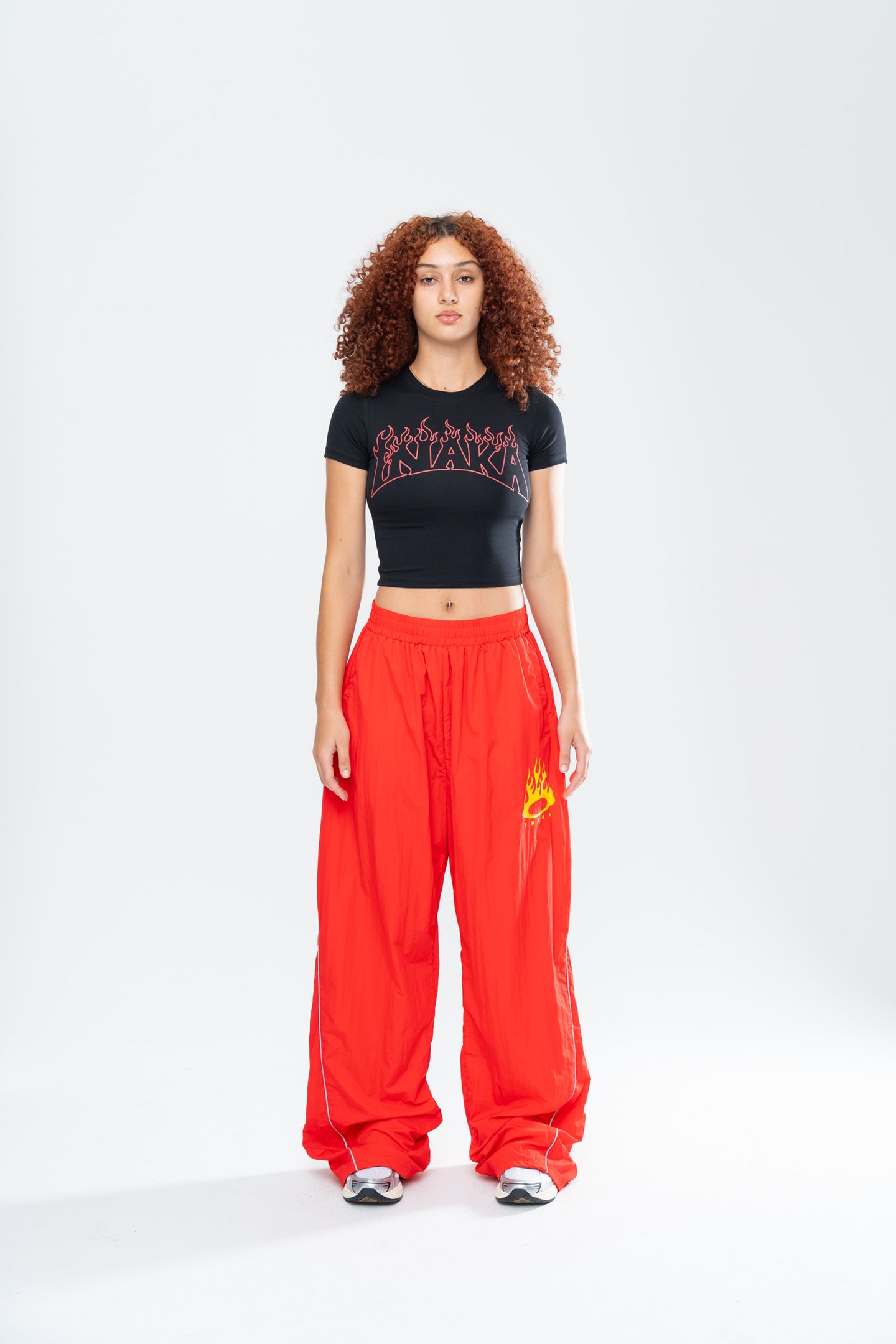 BURNOUT BABY TEE - BLACK