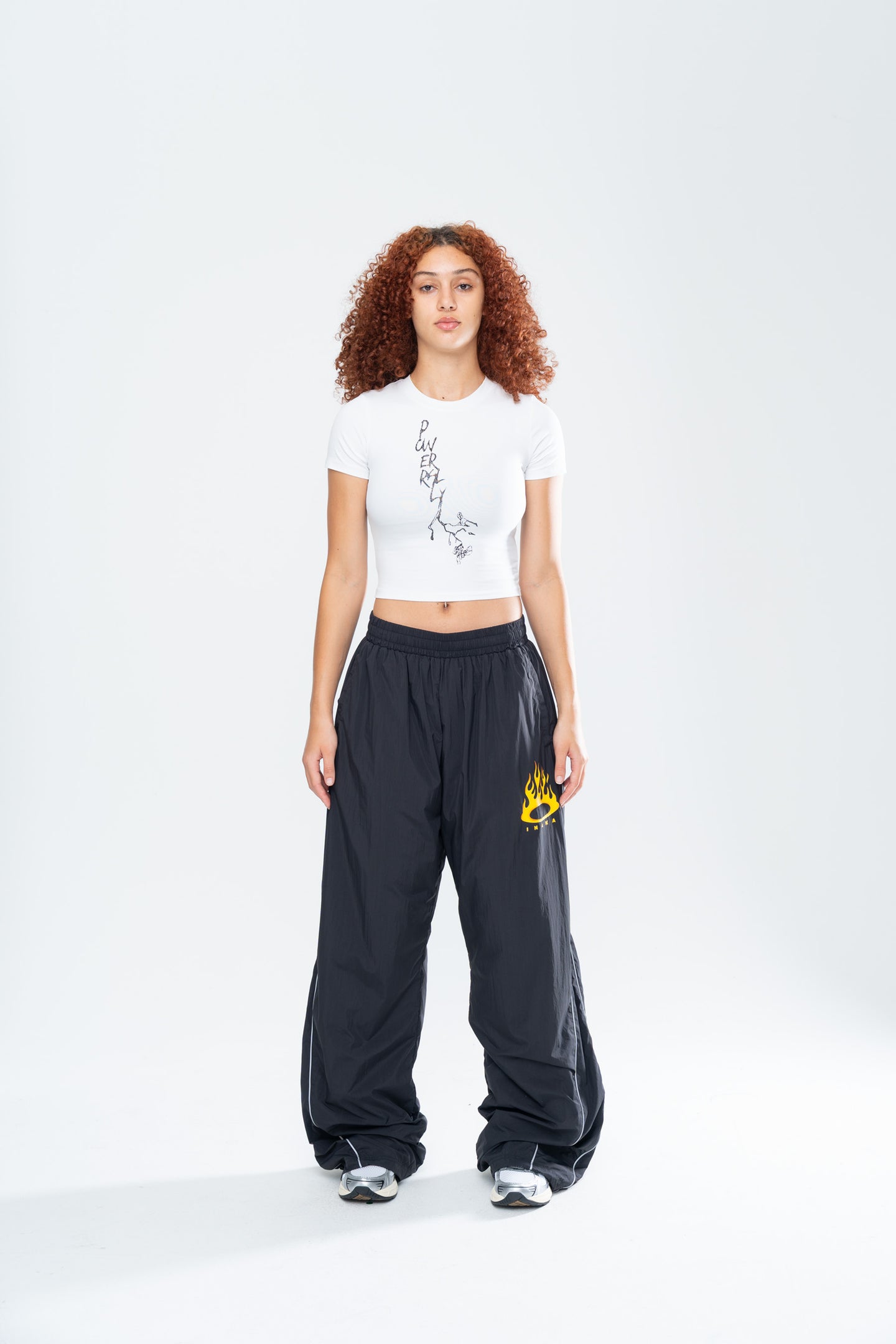 BLOSSOM BABY TEE - WHITE