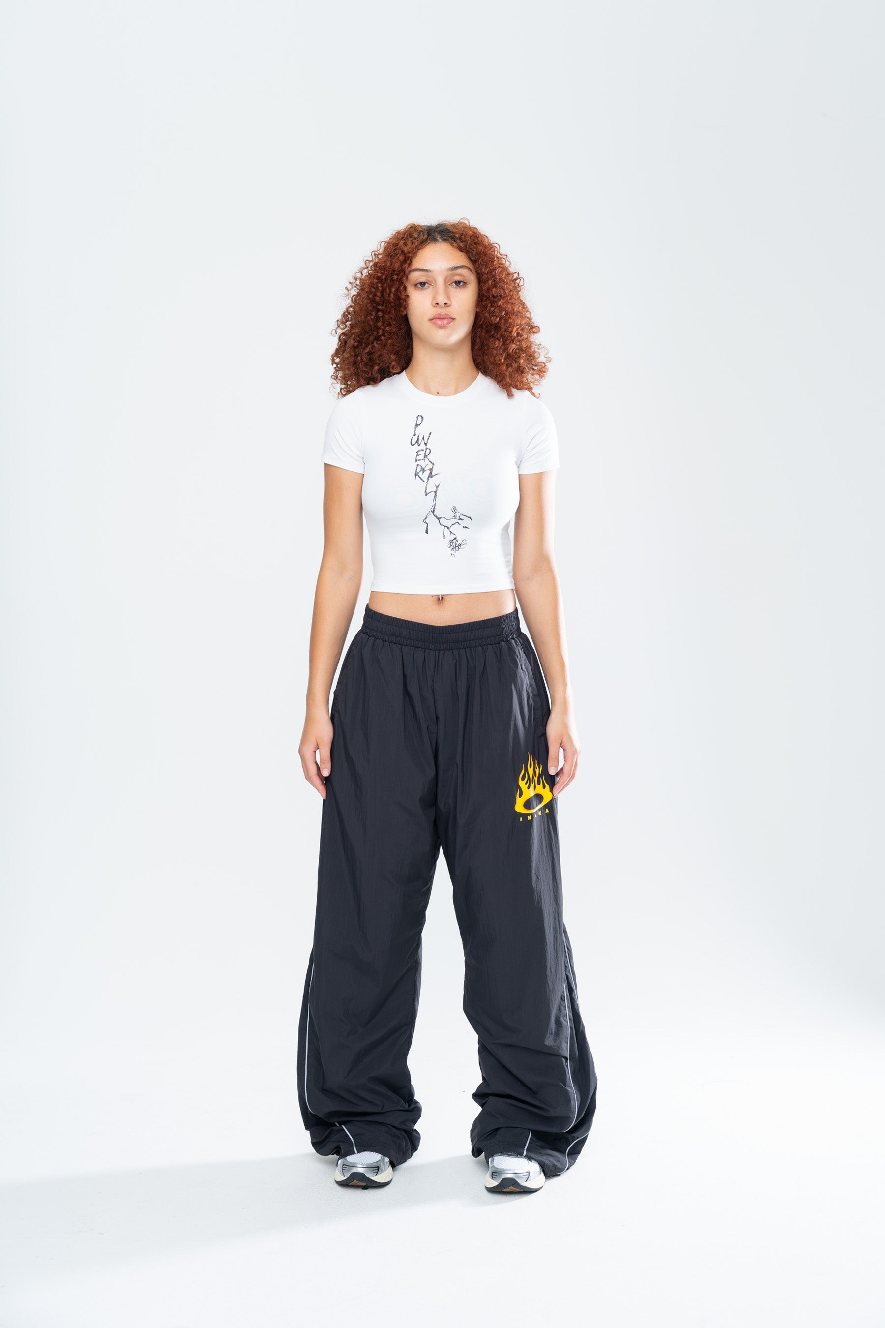 BLOSSOM BABY TEE - WHITE