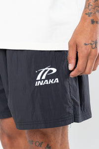 SPORTSWEAR NYLON SHORTS - BLACK