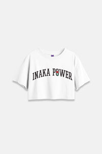 ROSE CROP TEE - WHITE