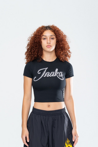 DIVINE BABY TEE - BLACK