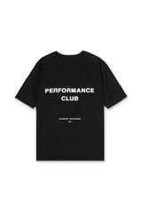 PERFORMANCE CLUB TEE - BLACK