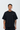 BASICS DISTRESSED TEE - BLACK