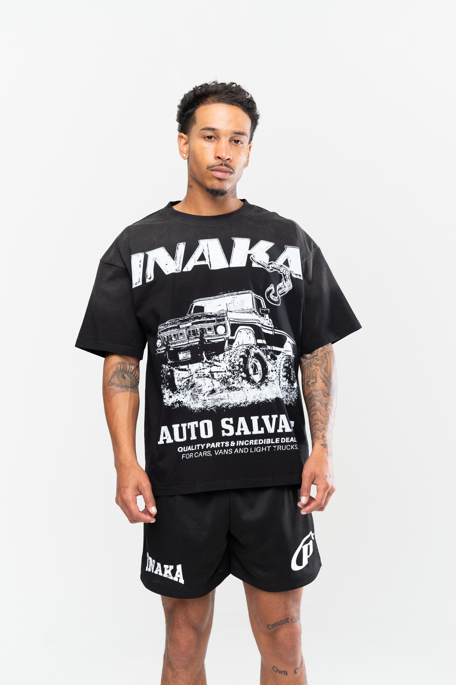 SALVAGE TEE - BLACK