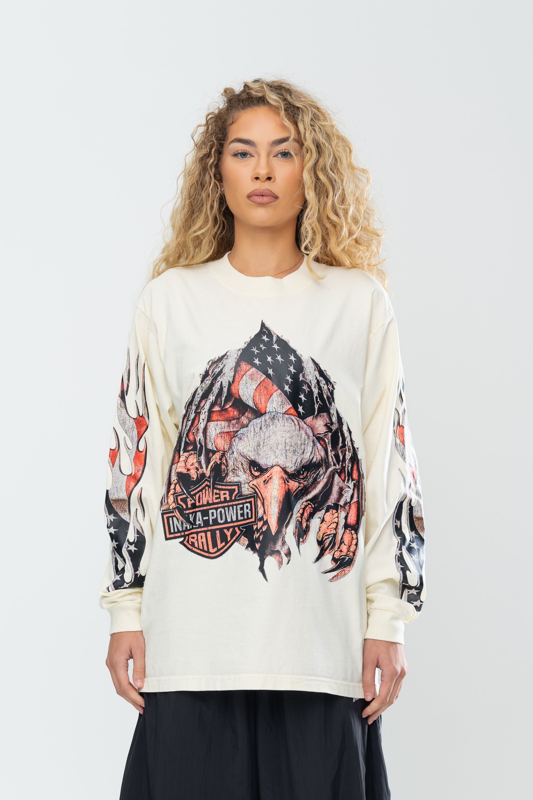 INAKA AMERICANA LONG SLEEVE - CREAM