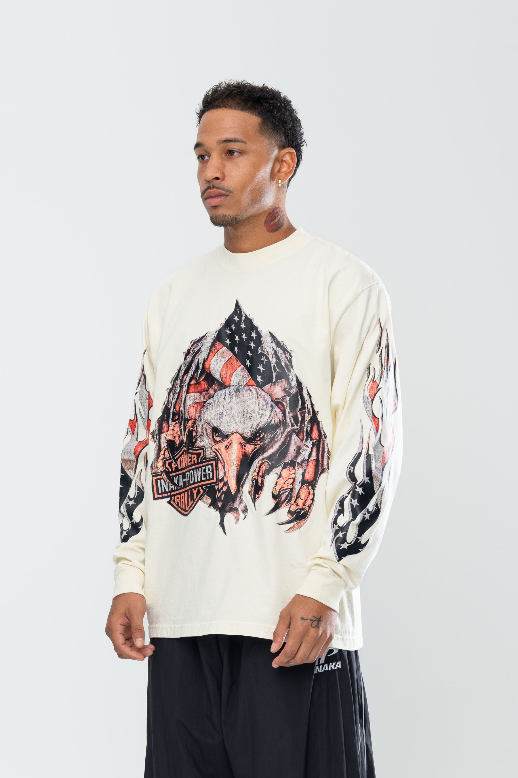 INAKA AMERICANA LONG SLEEVE - CREAM