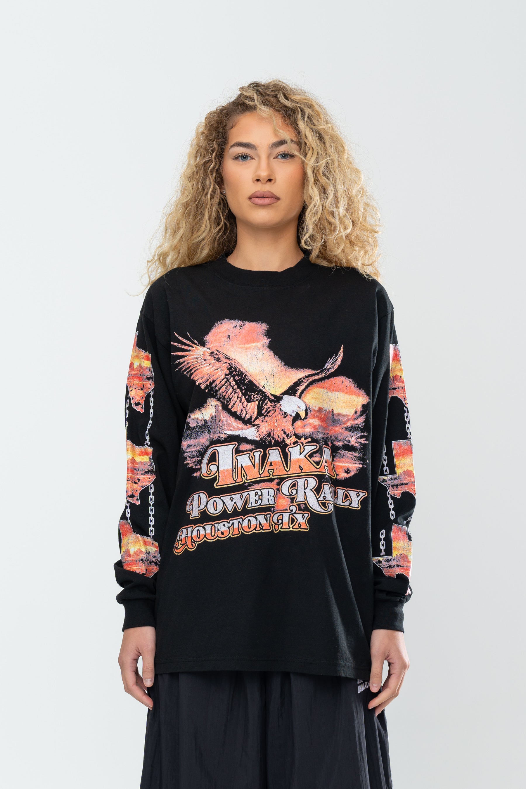 INAKA OUTLAWS LONG SLEEVE - BLACK