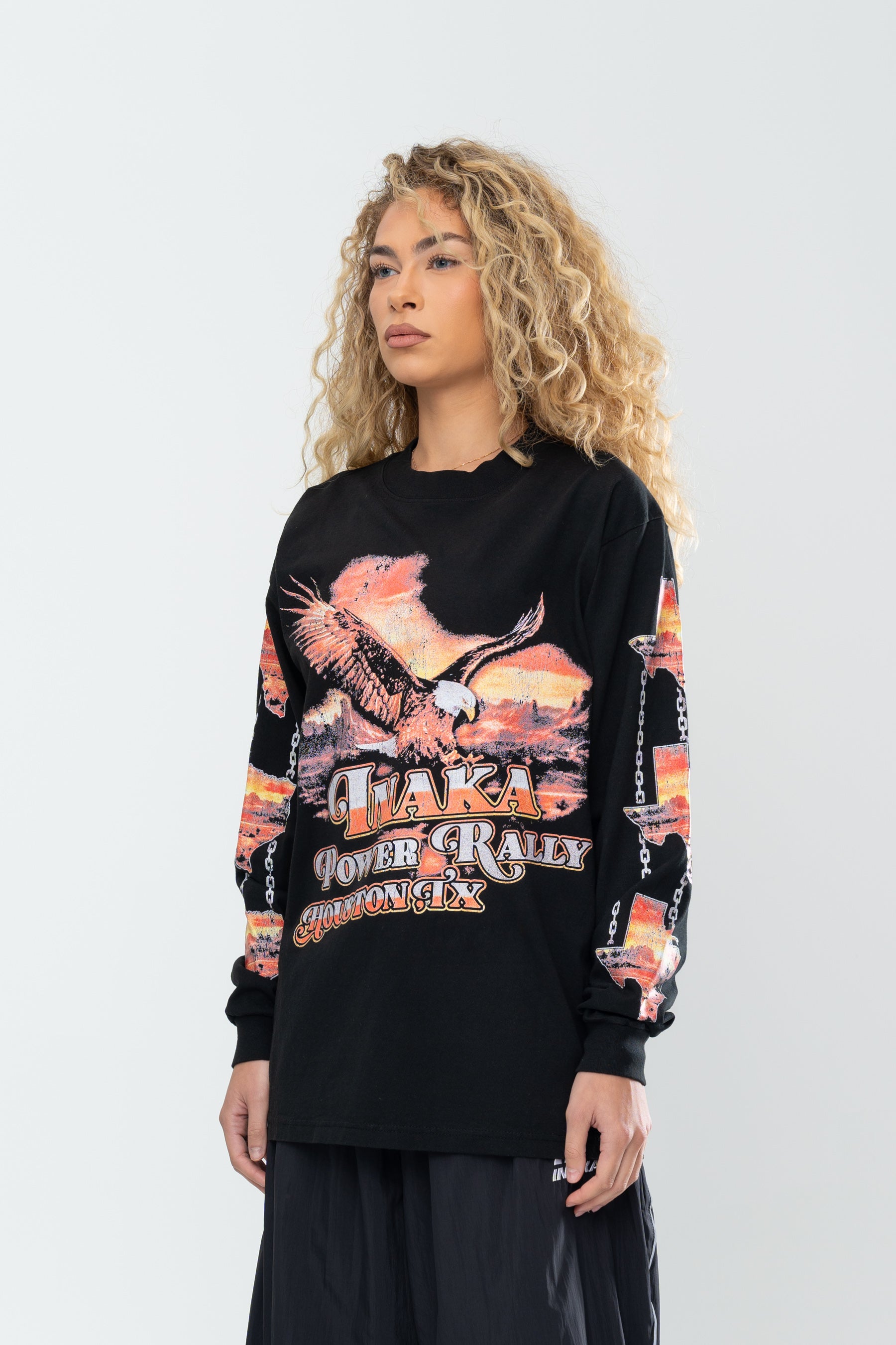 INAKA OUTLAWS LONG SLEEVE - BLACK