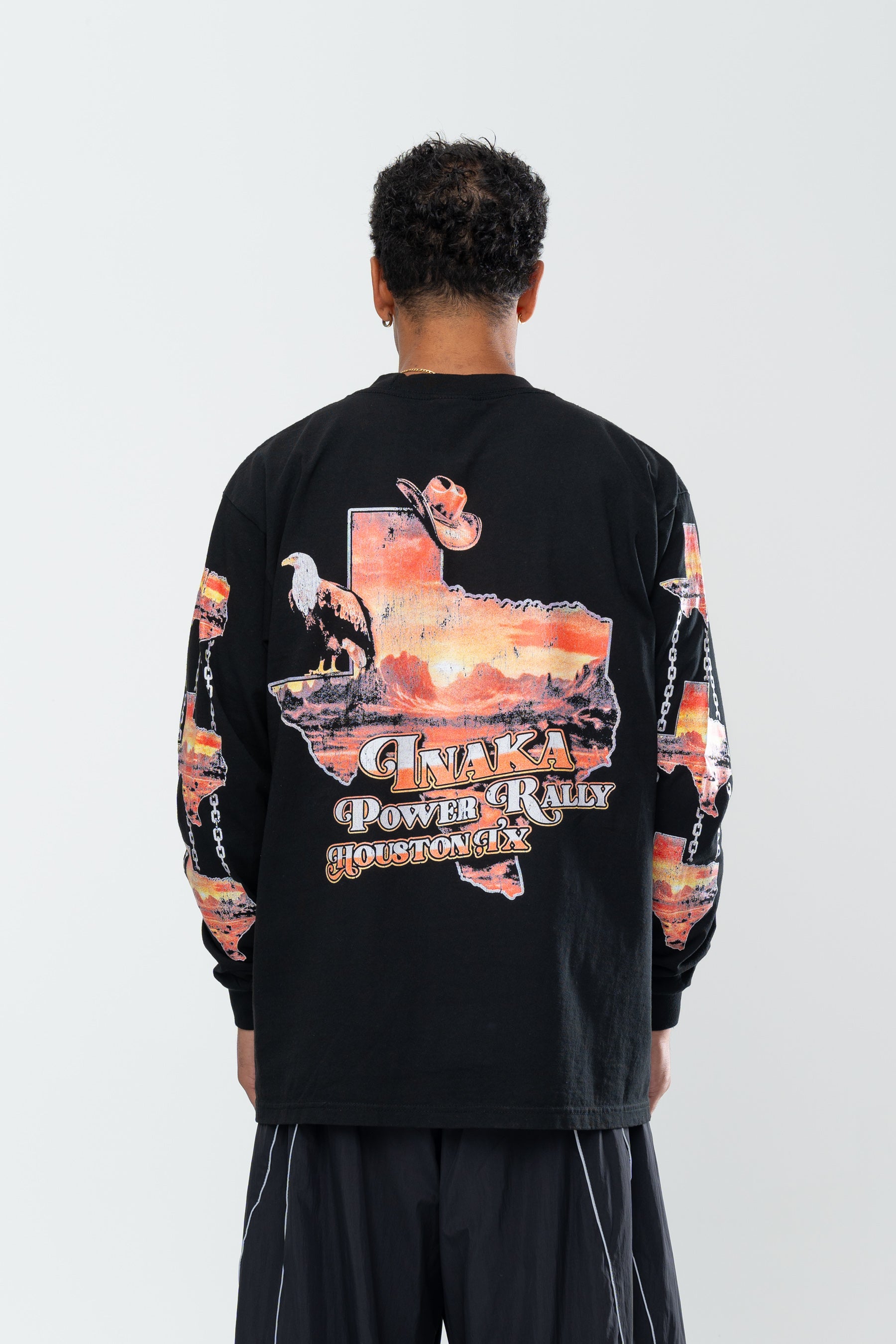 INAKA OUTLAWS LONG SLEEVE - BLACK