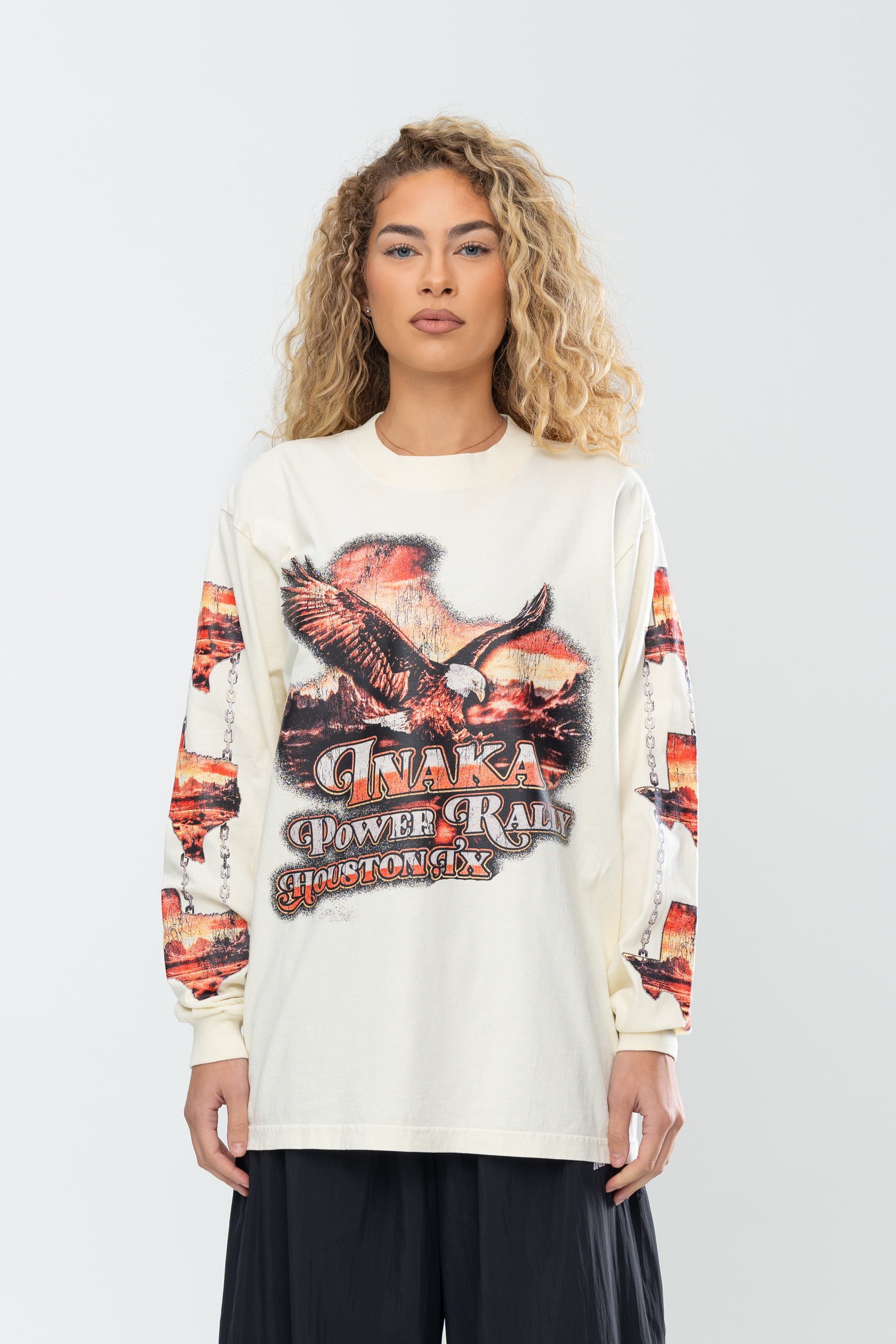 INAKA OUTLAWS LONG SLEEVE - CREAM