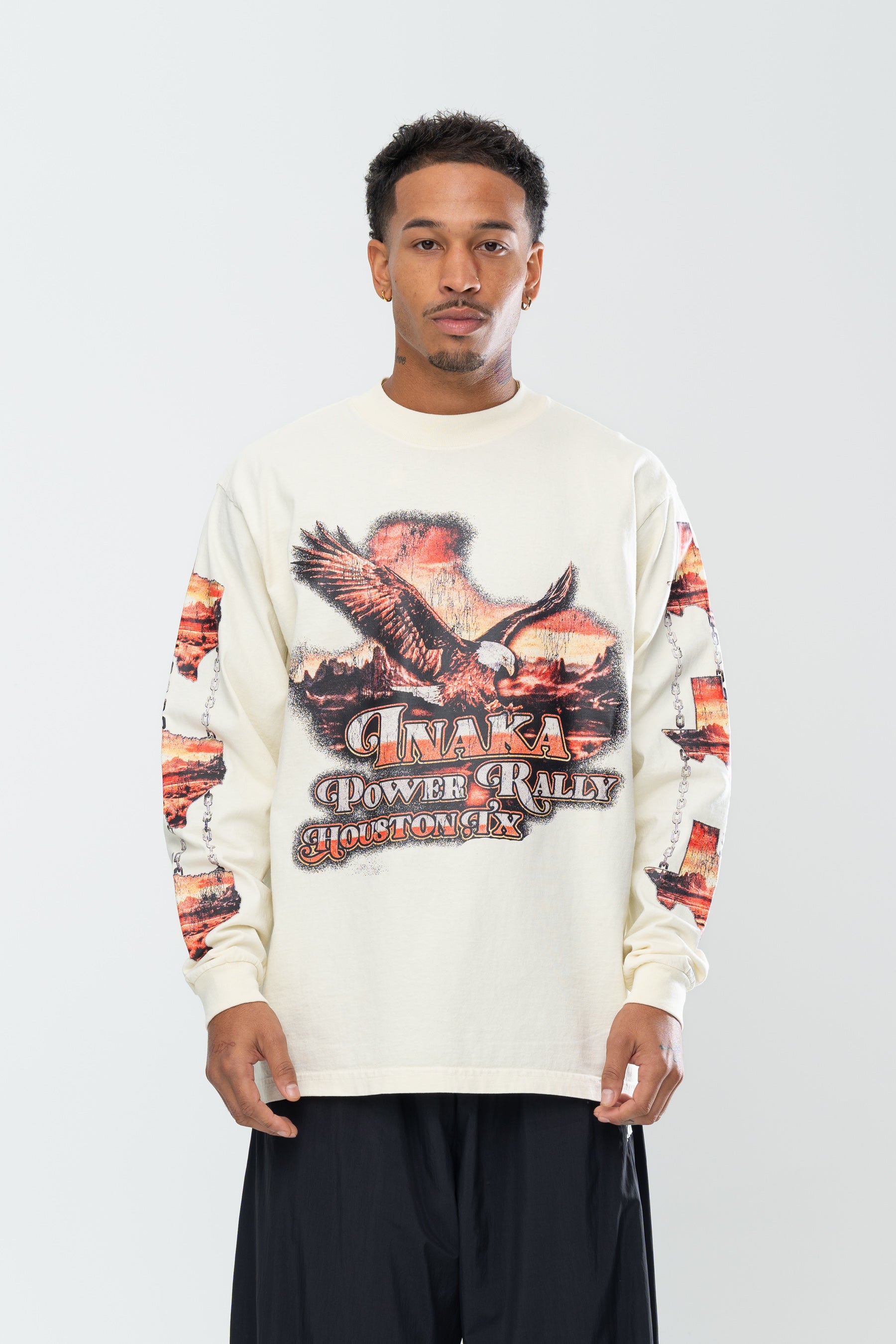 INAKA OUTLAWS LONG SLEEVE - CREAM