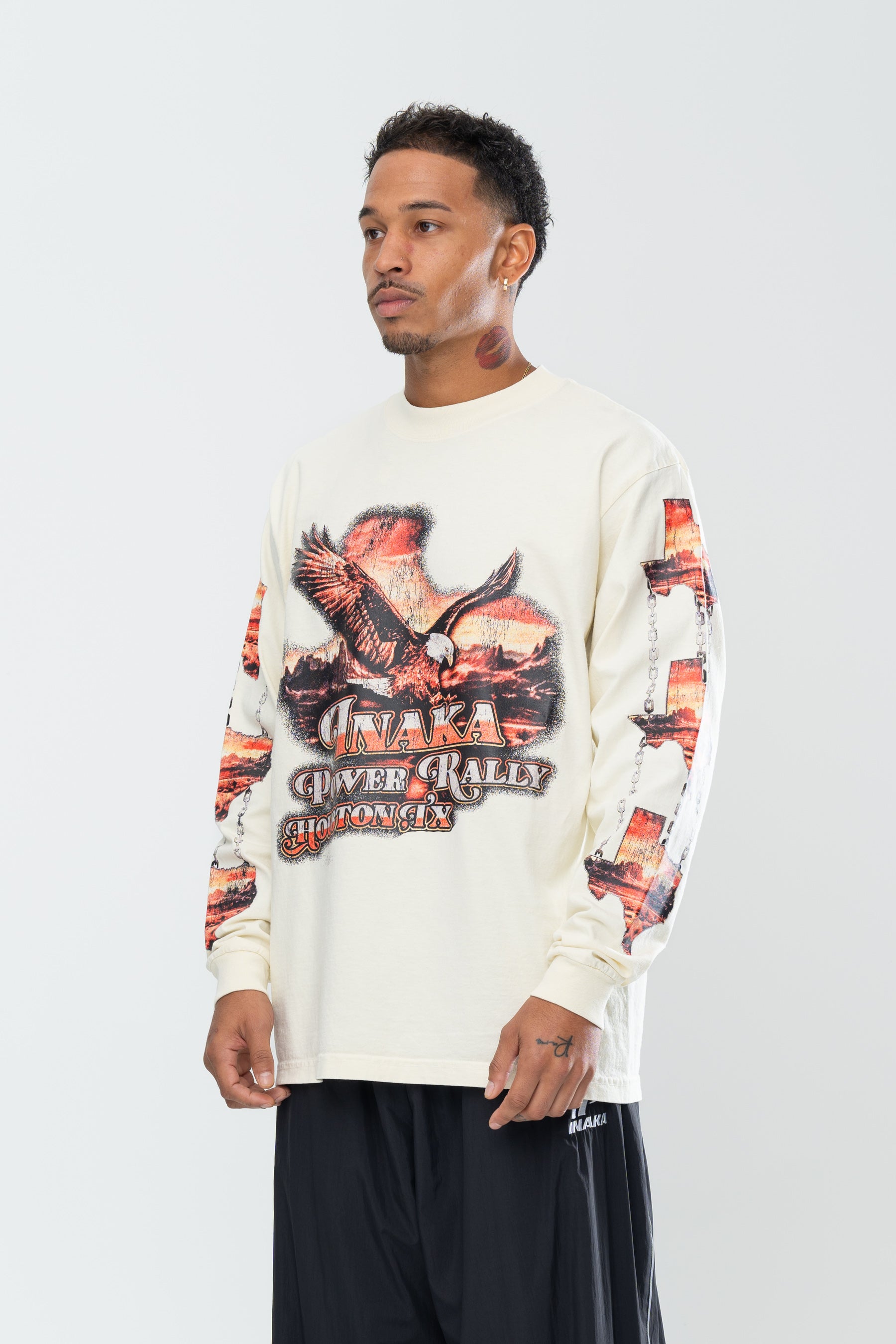INAKA OUTLAWS LONG SLEEVE - CREAM