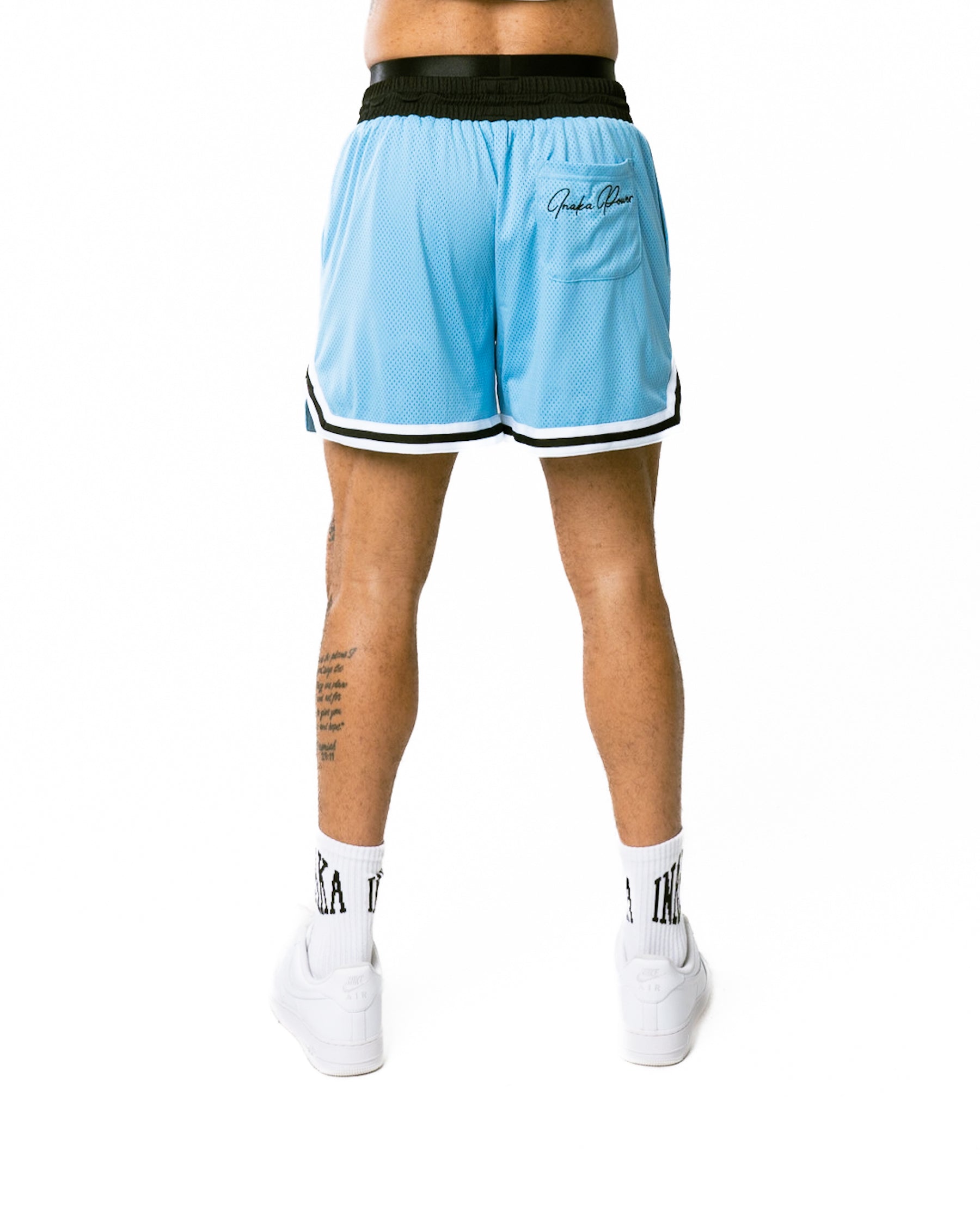 MEN'S LEAGUE MESH SHORTS - RETRO BLUE