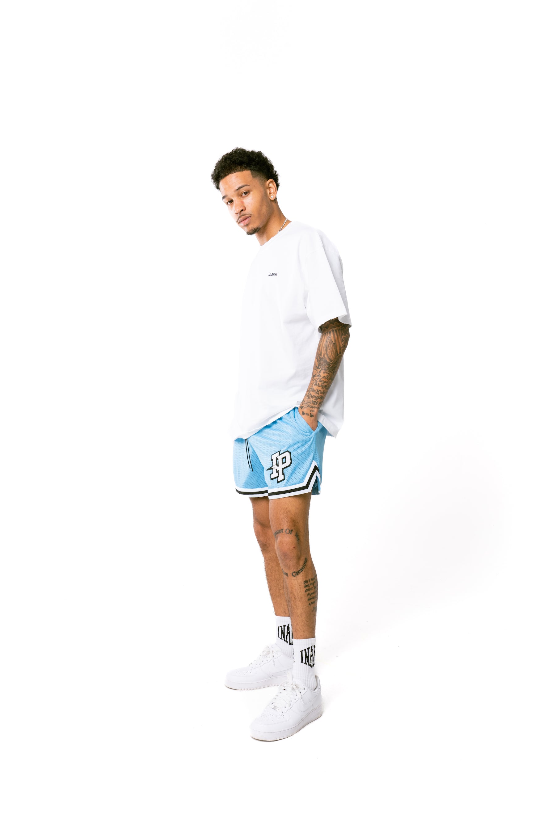MEN'S LEAGUE MESH SHORTS - RETRO BLUE