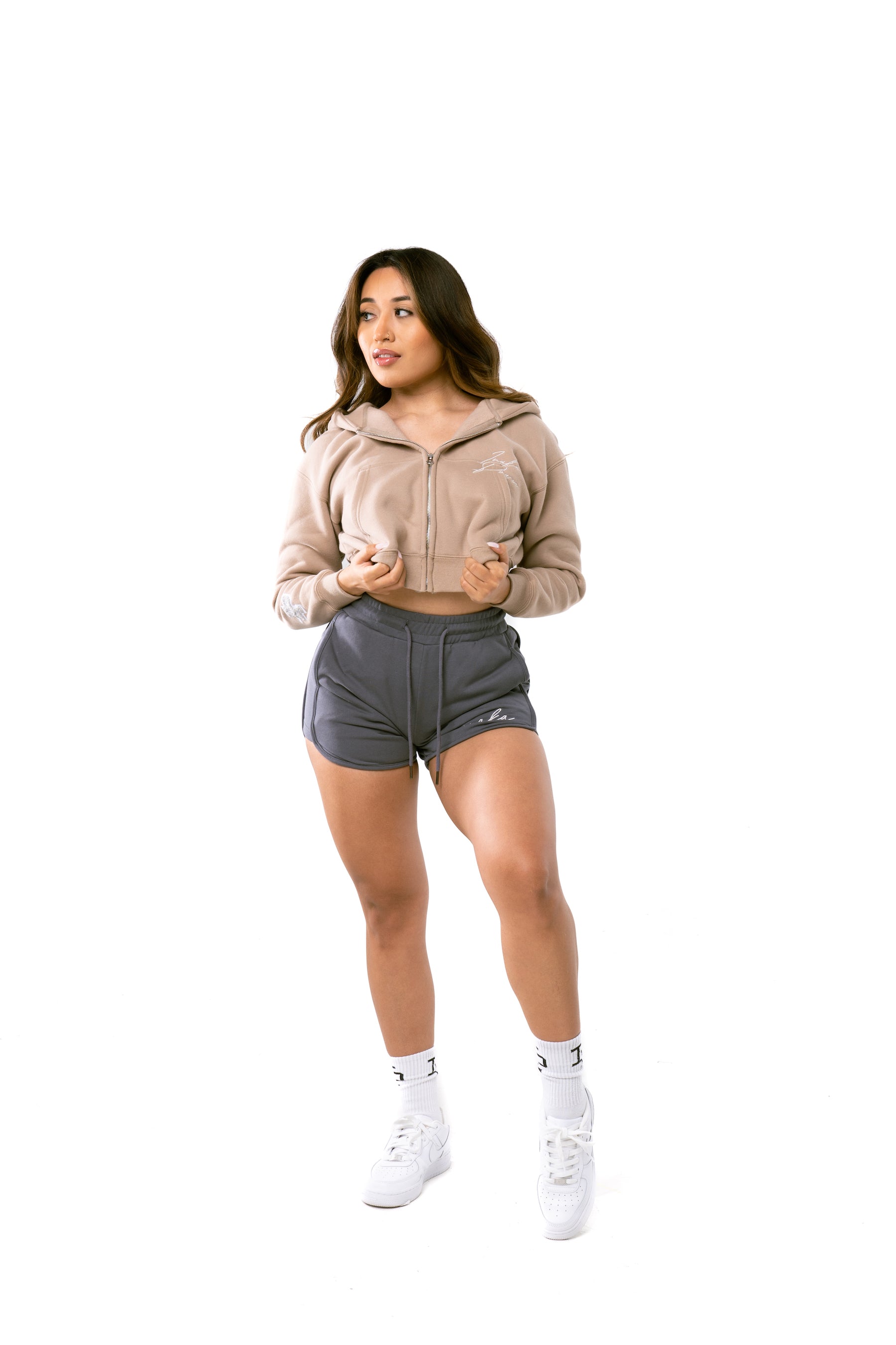 Women's Cotton Shorts - Slate Blue