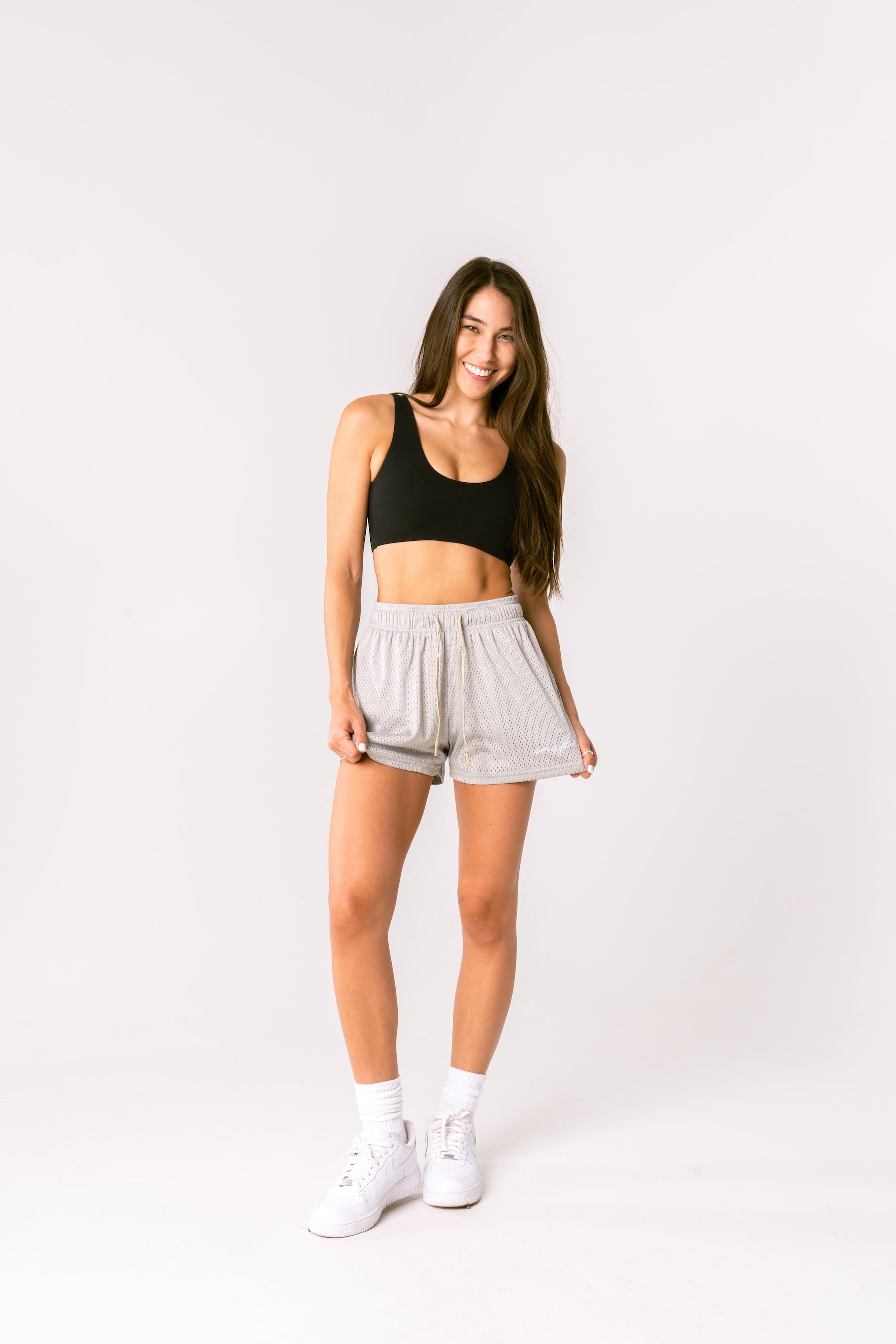 Women's Basic Shorts - Copper Grey