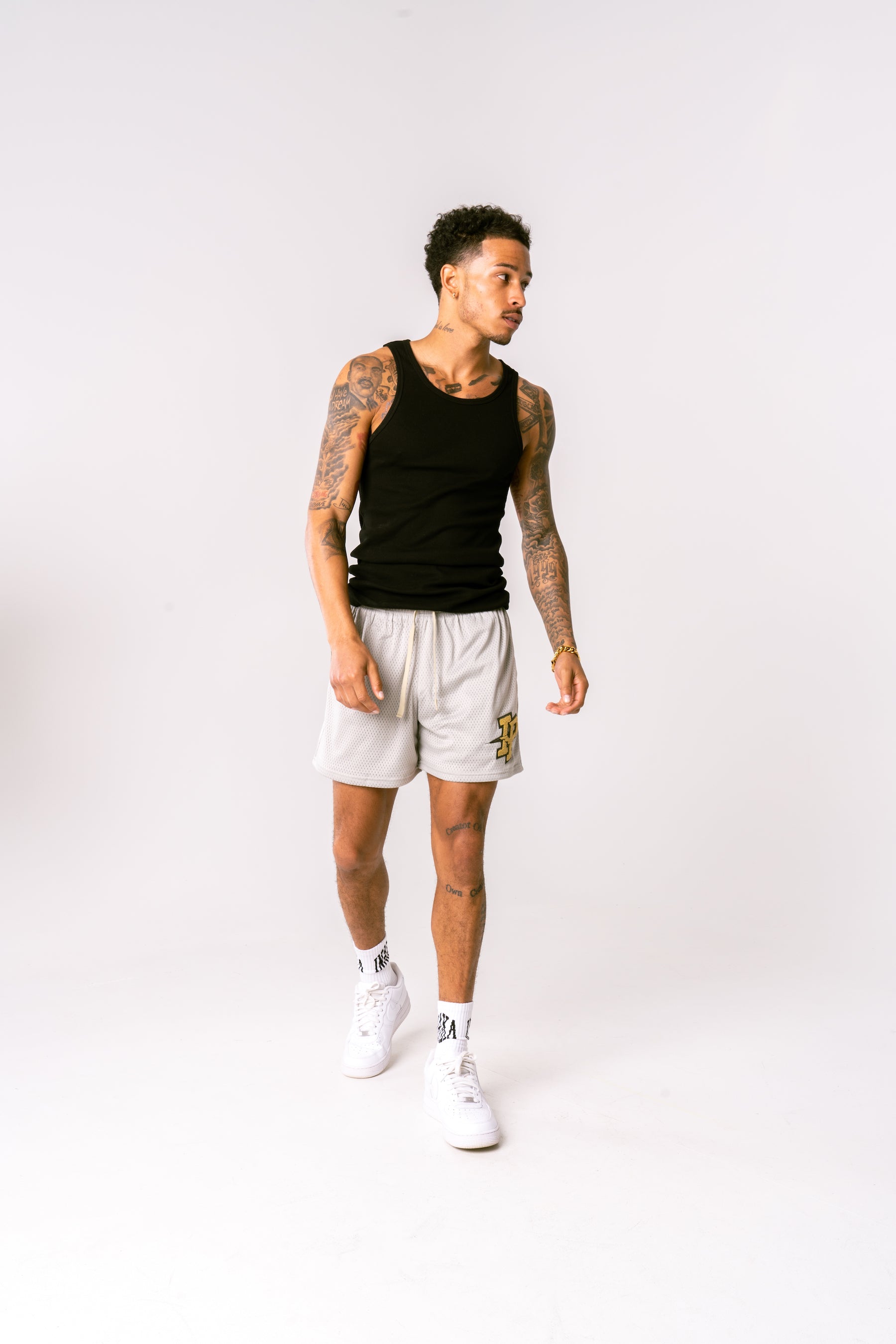 Patch Basic Shorts - Copper Grey