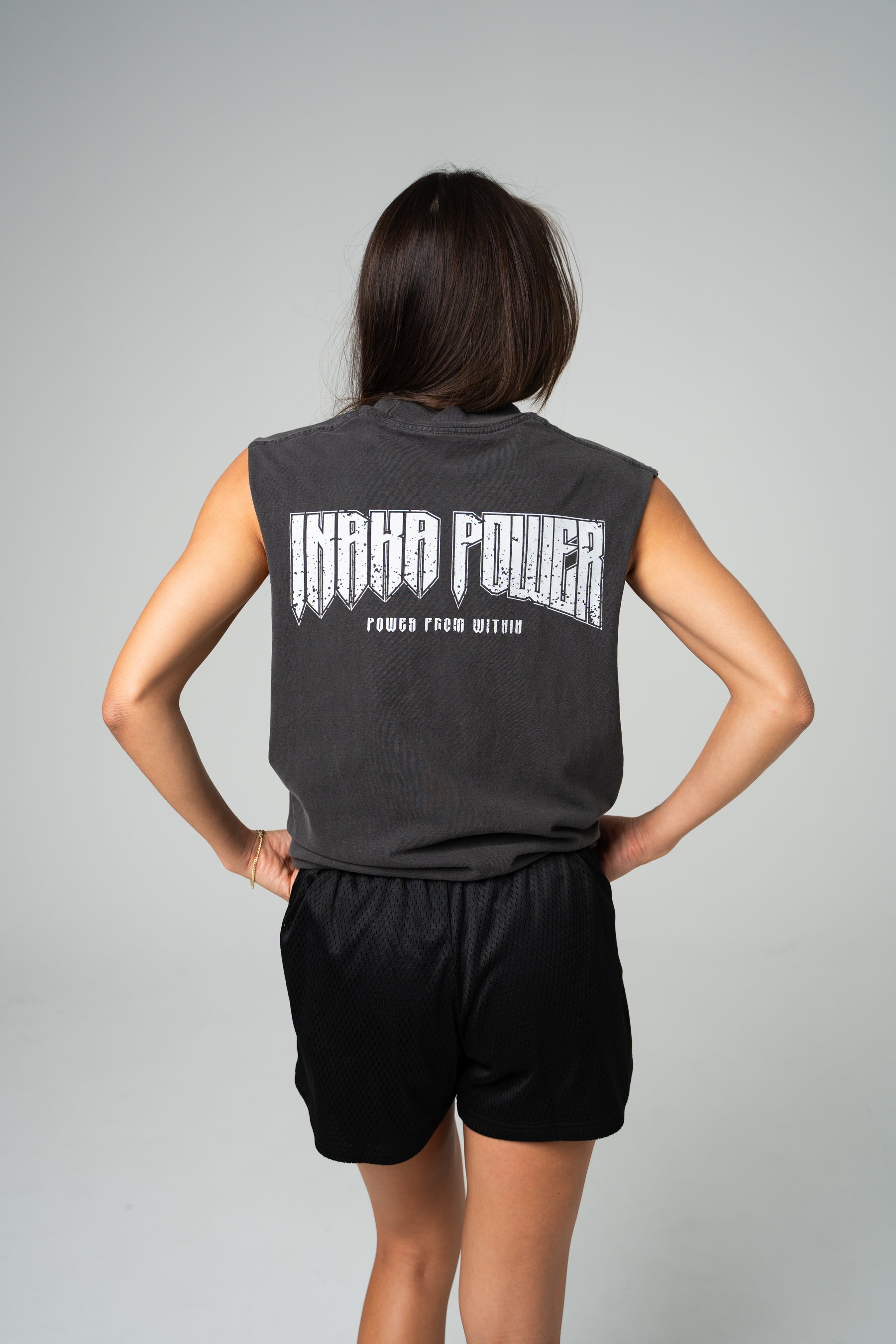 Power from Within Tank - Vintage Black