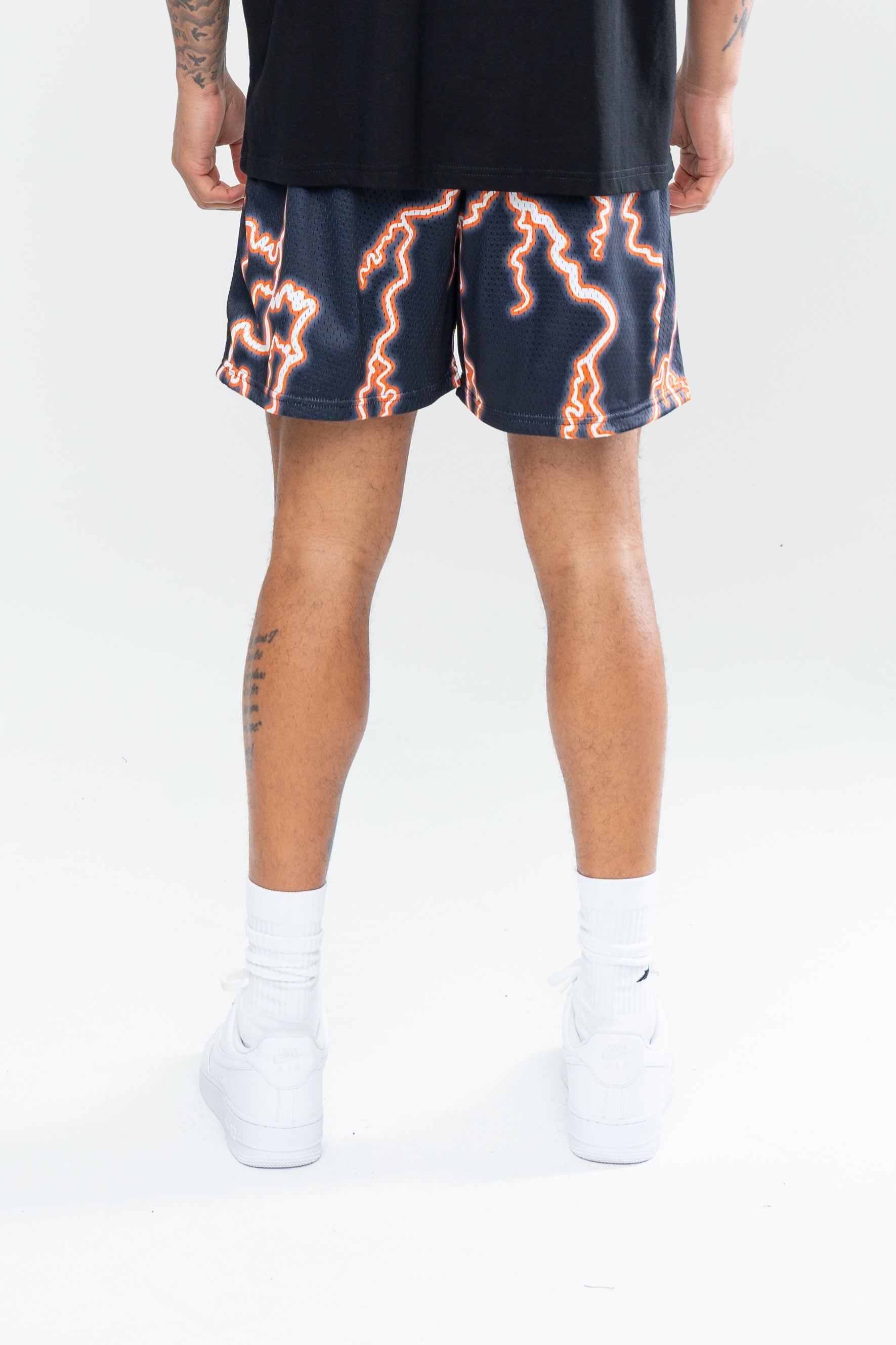 THUNDERSTRUCK MESH SHORTS - GOLD