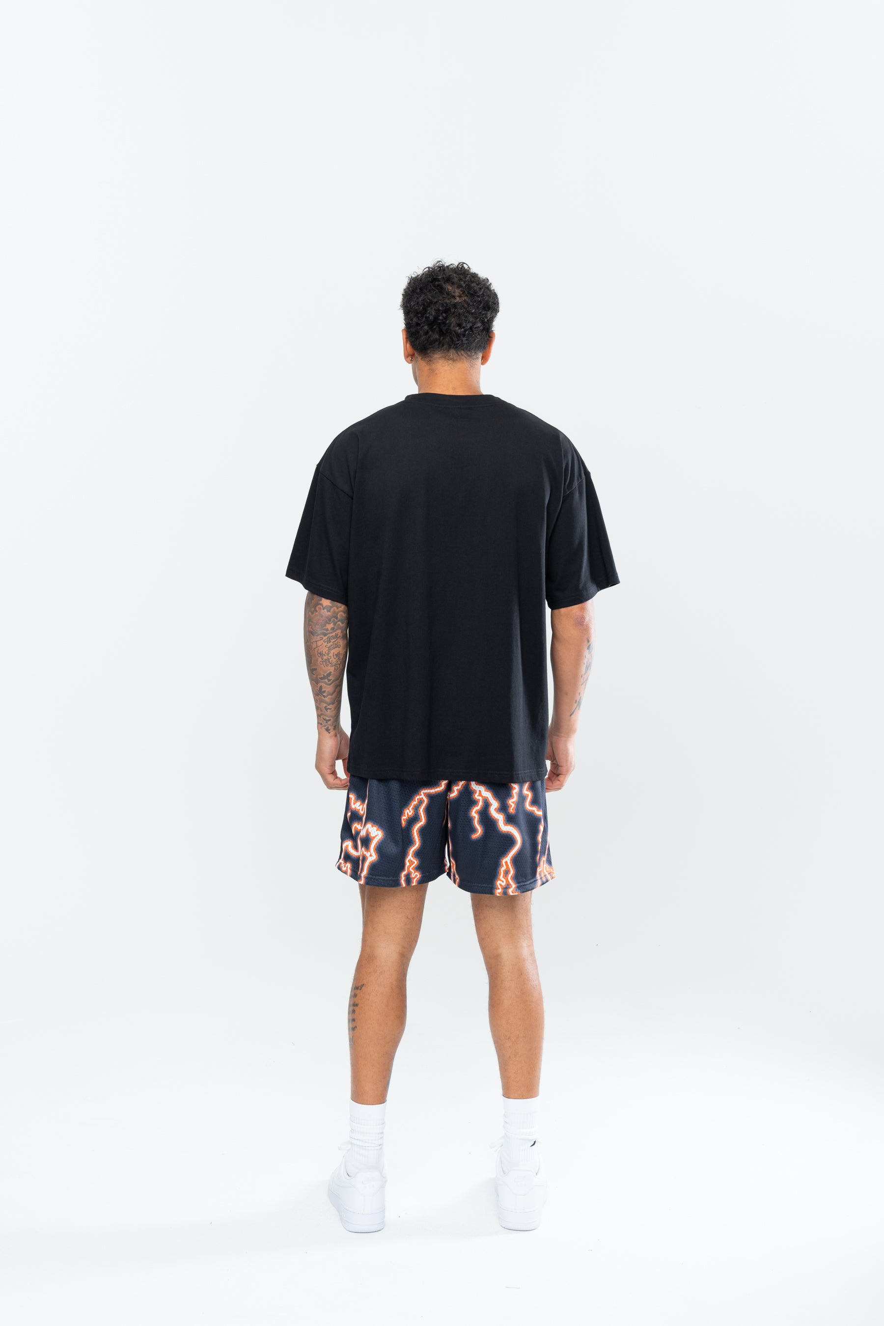 THUNDERSTRUCK MESH SHORTS - GOLD