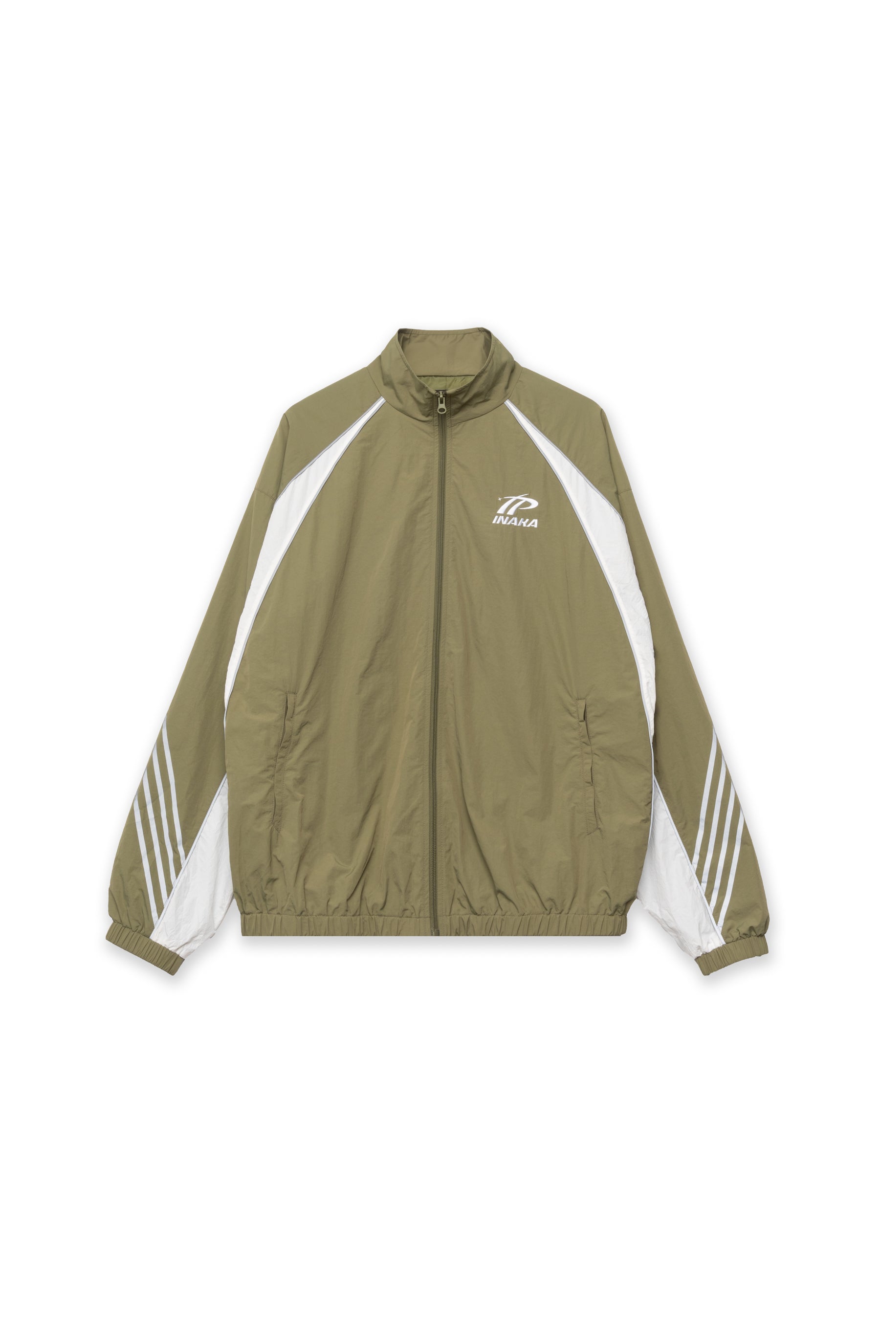 SPORTSWEAR TRACK JACKET BURNT OLIVE – Inaka Power