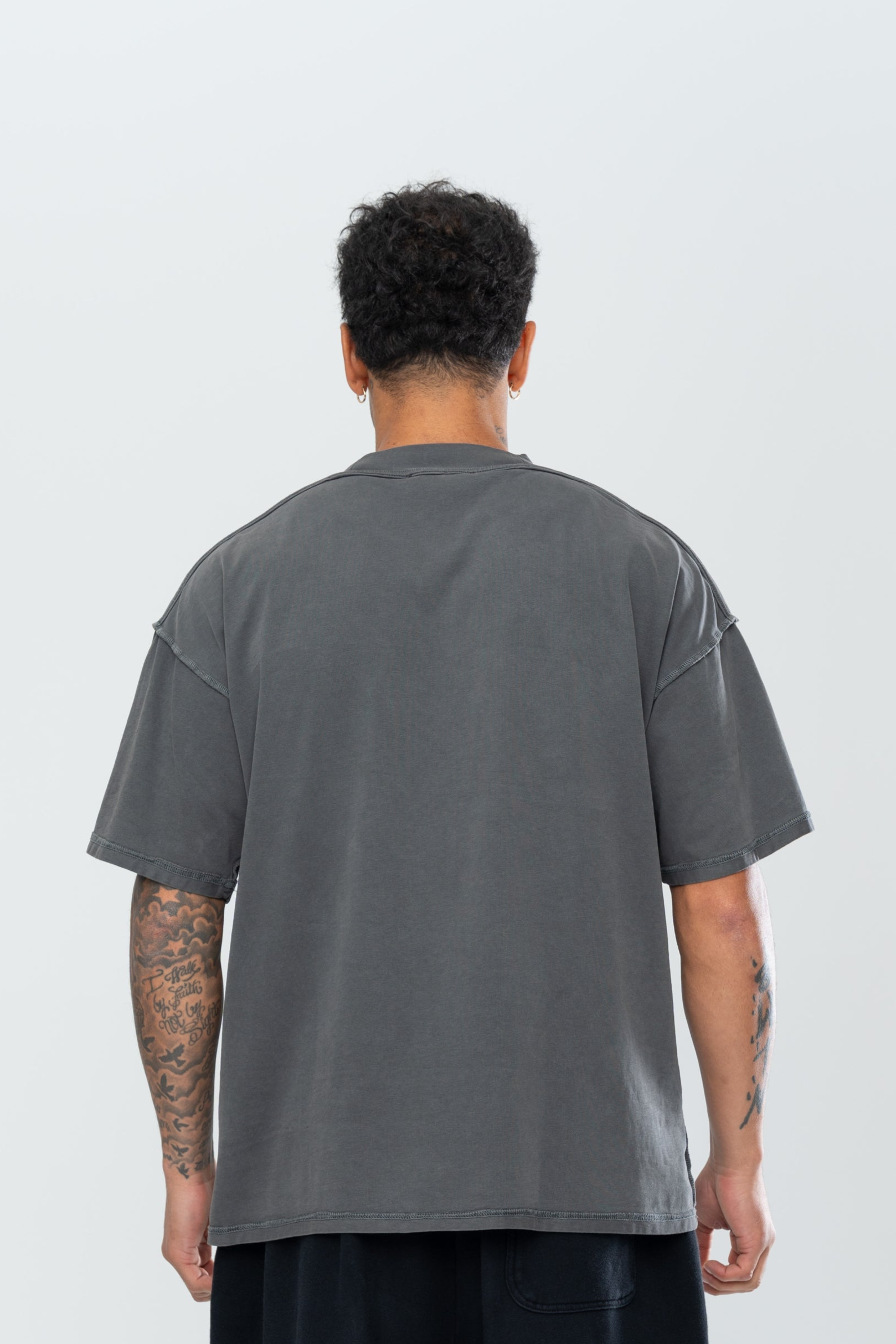 HYPERTEK REVERSE TEE - VINTAGE BLACK/PINK