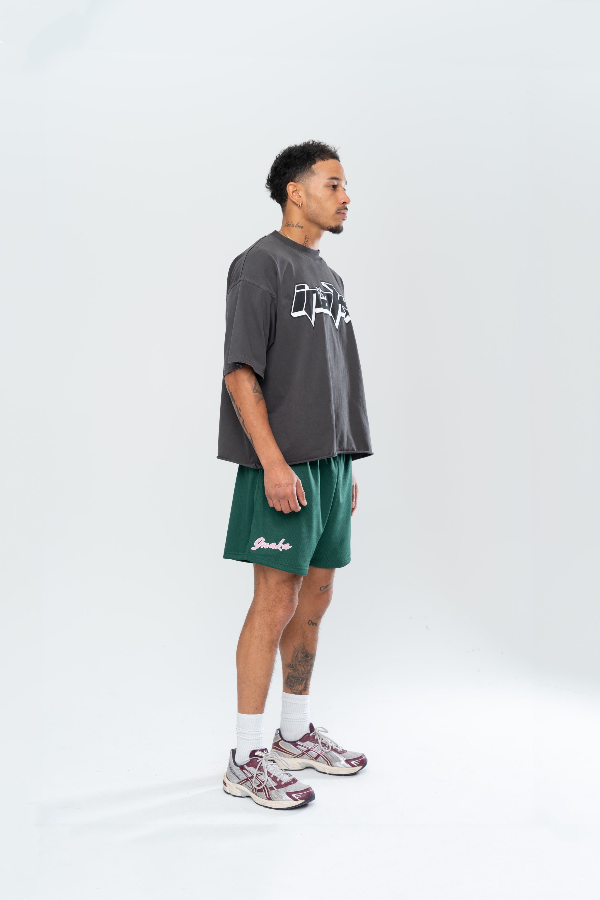 CLASSIC MESH SHORTS - FOREST GREEN