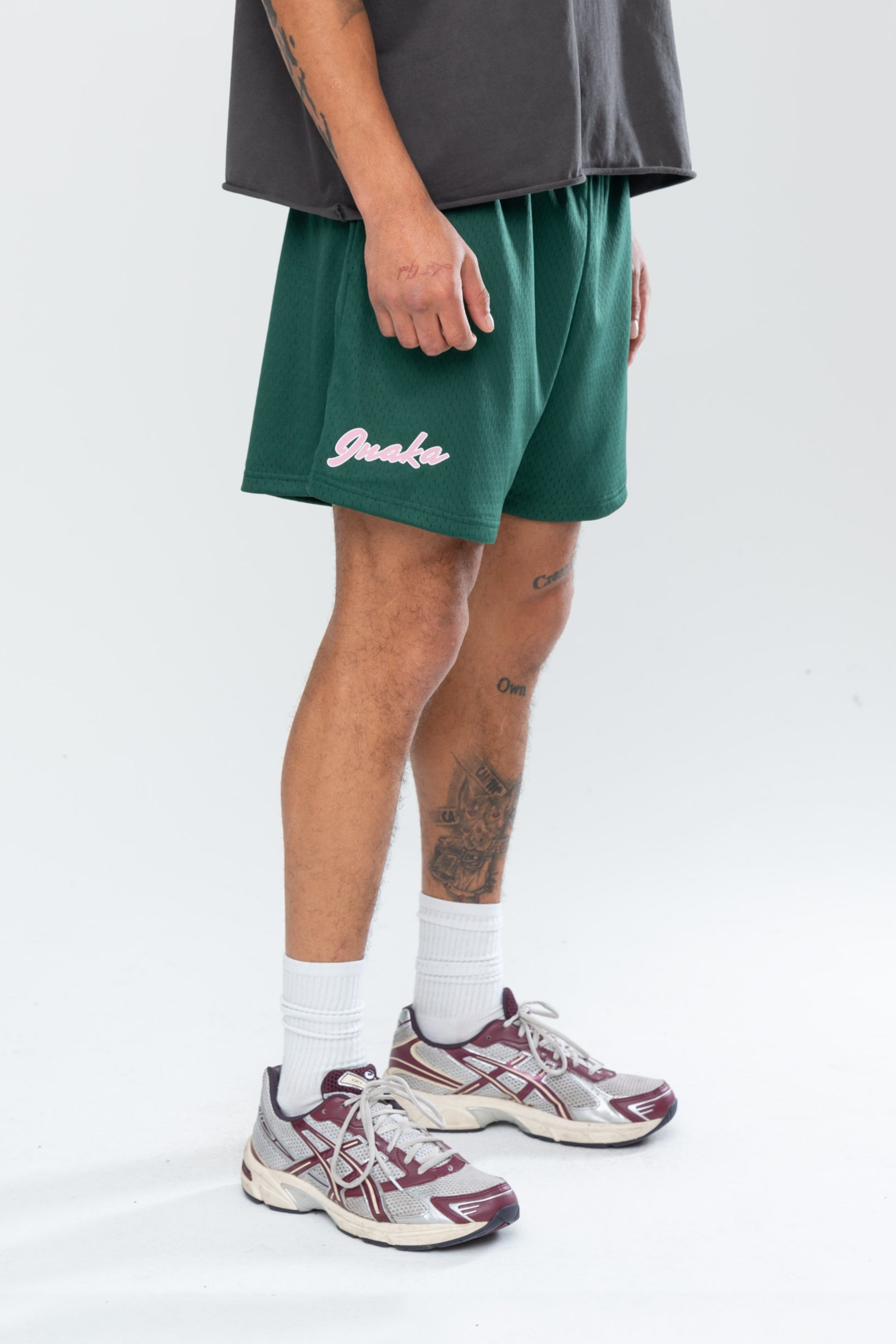 CLASSIC MESH SHORTS - FOREST GREEN