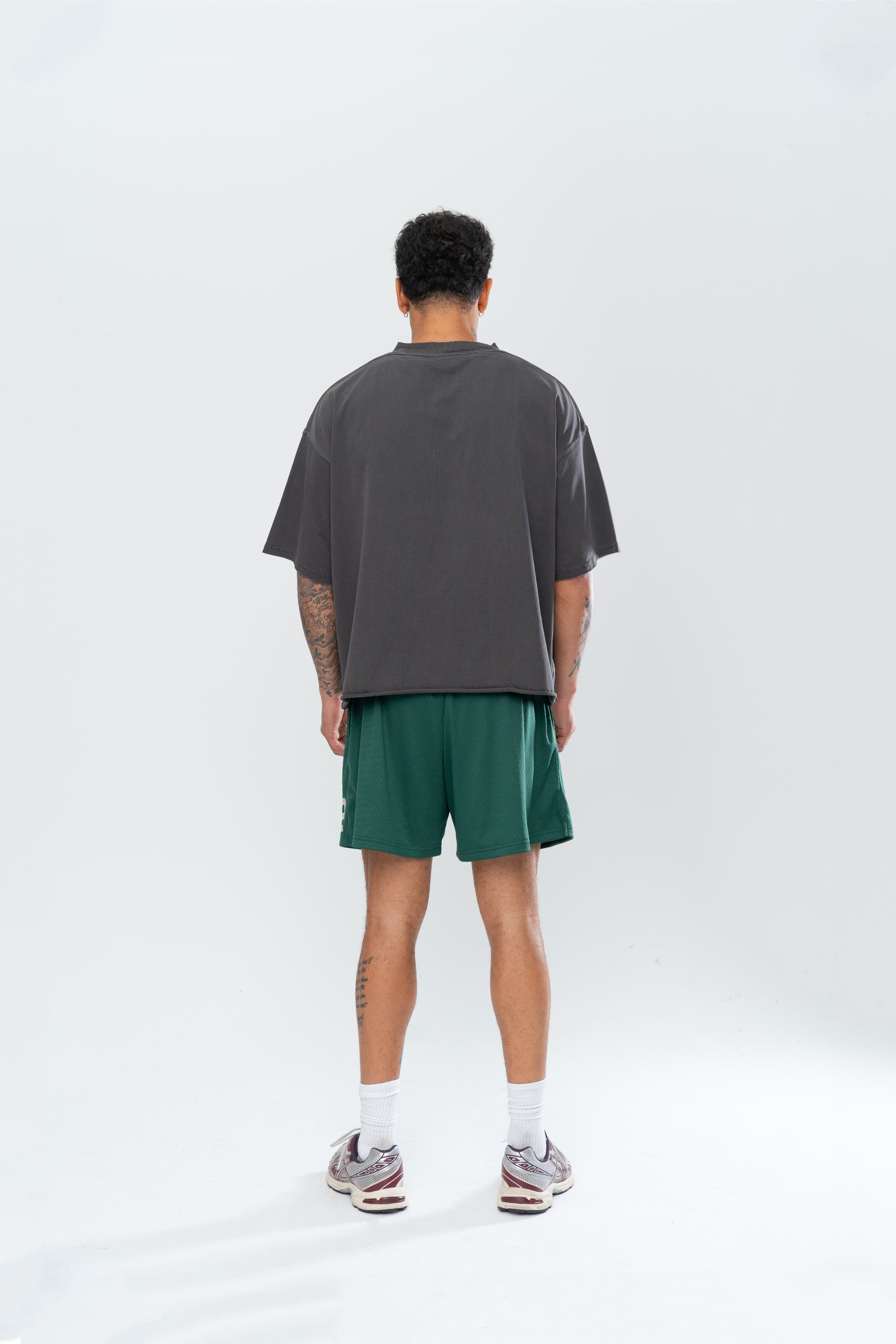 CLASSIC MESH SHORTS - FOREST GREEN