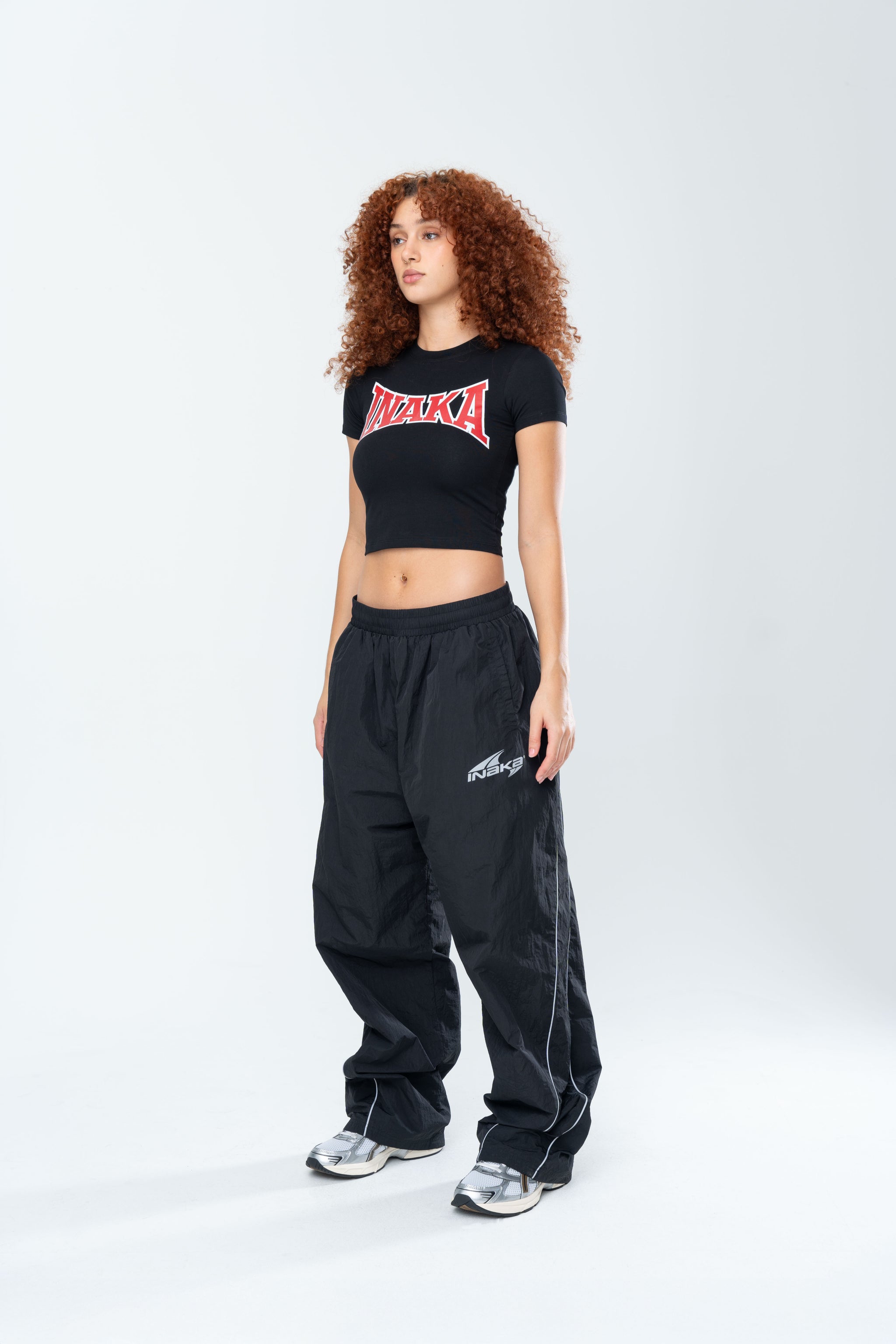 POWERSHOT BABY TEE - BLACK