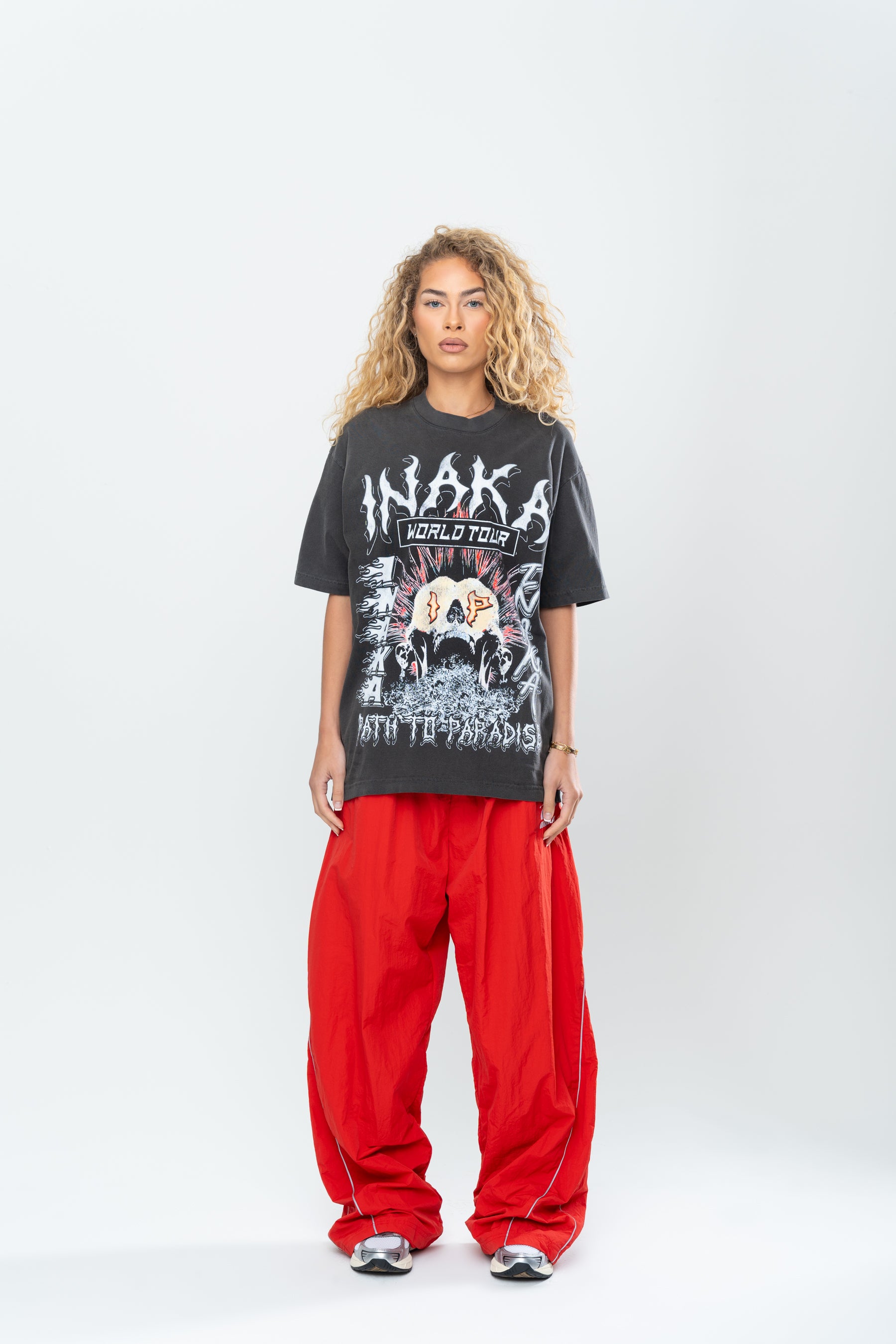 INAKA PATH TO PARADISE TEE - VINTAGE BLACK