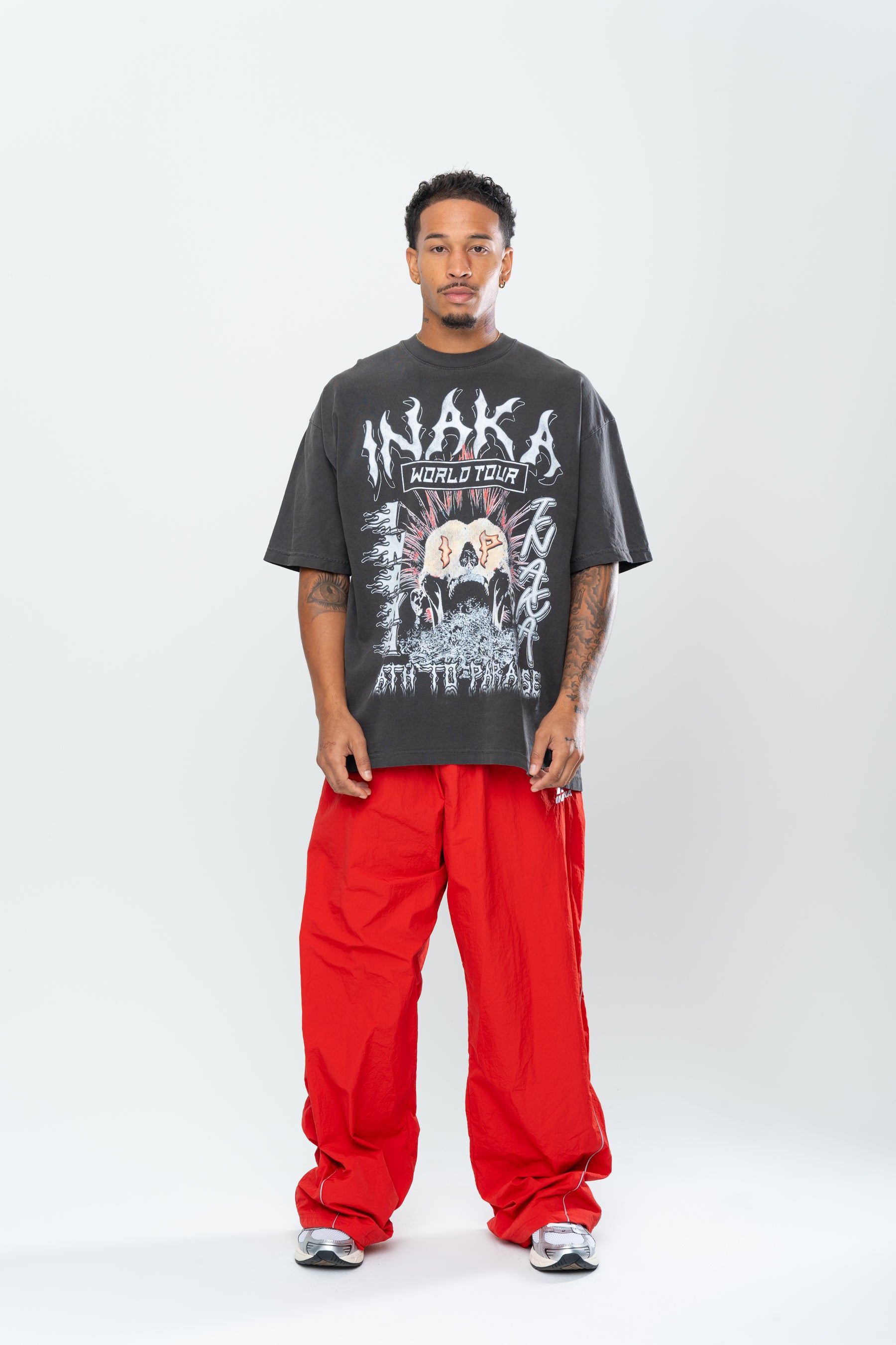 INAKA PATH TO PARADISE TEE - VINTAGE BLACK
