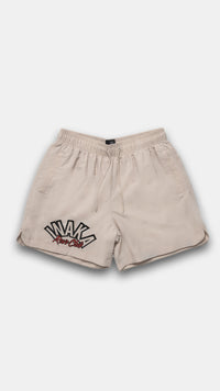 MEN'S NYLON DIAL SHORTS - CREAM
