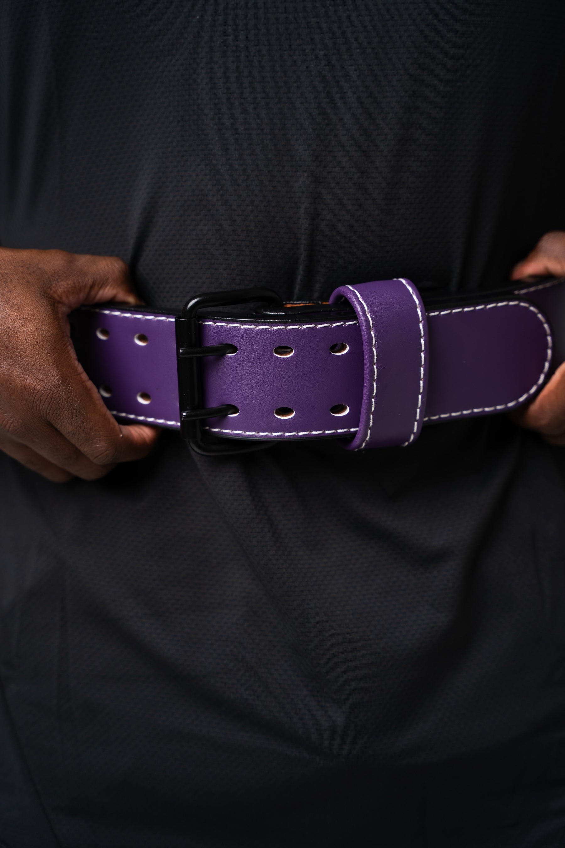 BOLT 10MM BELT - DARK PURPLE